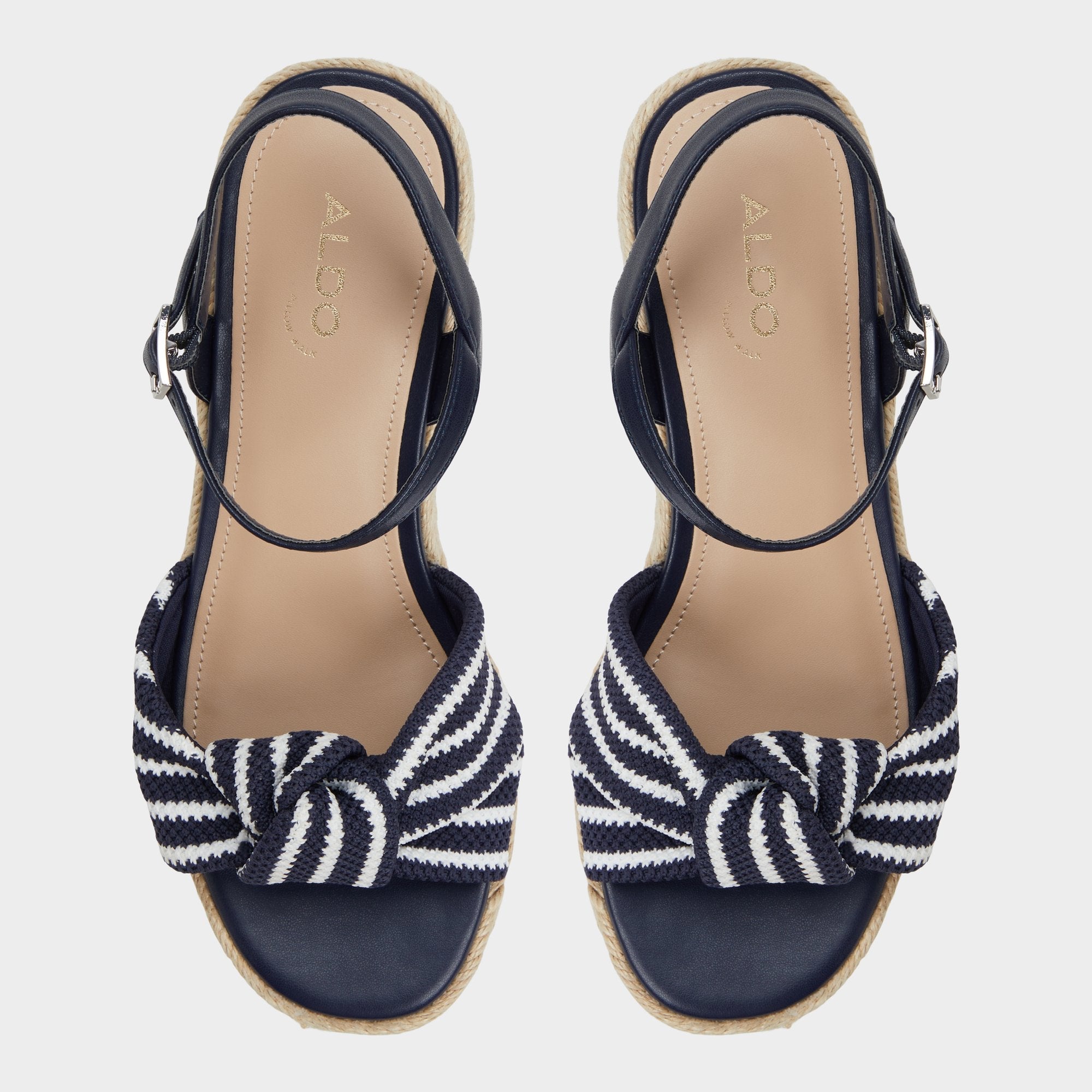 Aldo | Annamarie Navy Women's Platform sandals - Wedge sandal