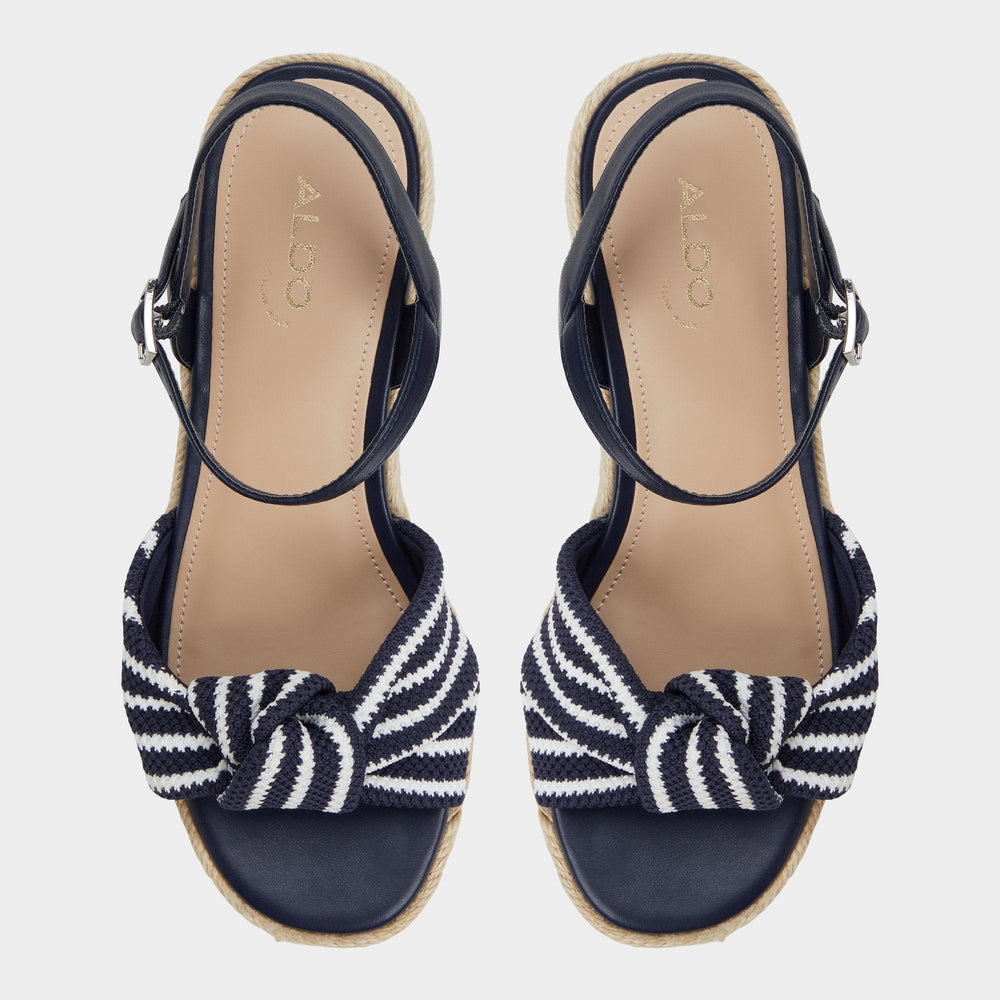 Aldo | Annamarie Navy Women's Platform sandals - Wedge sandal