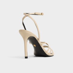 Aldo | Solania Light Beige Women's Strappy sandals - Heeled sandal, Stiletto heel