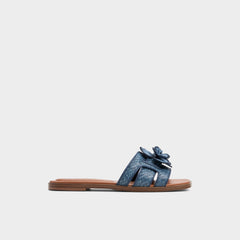 Aldo | Seaflower Denim Women's Flats - Slide sandal