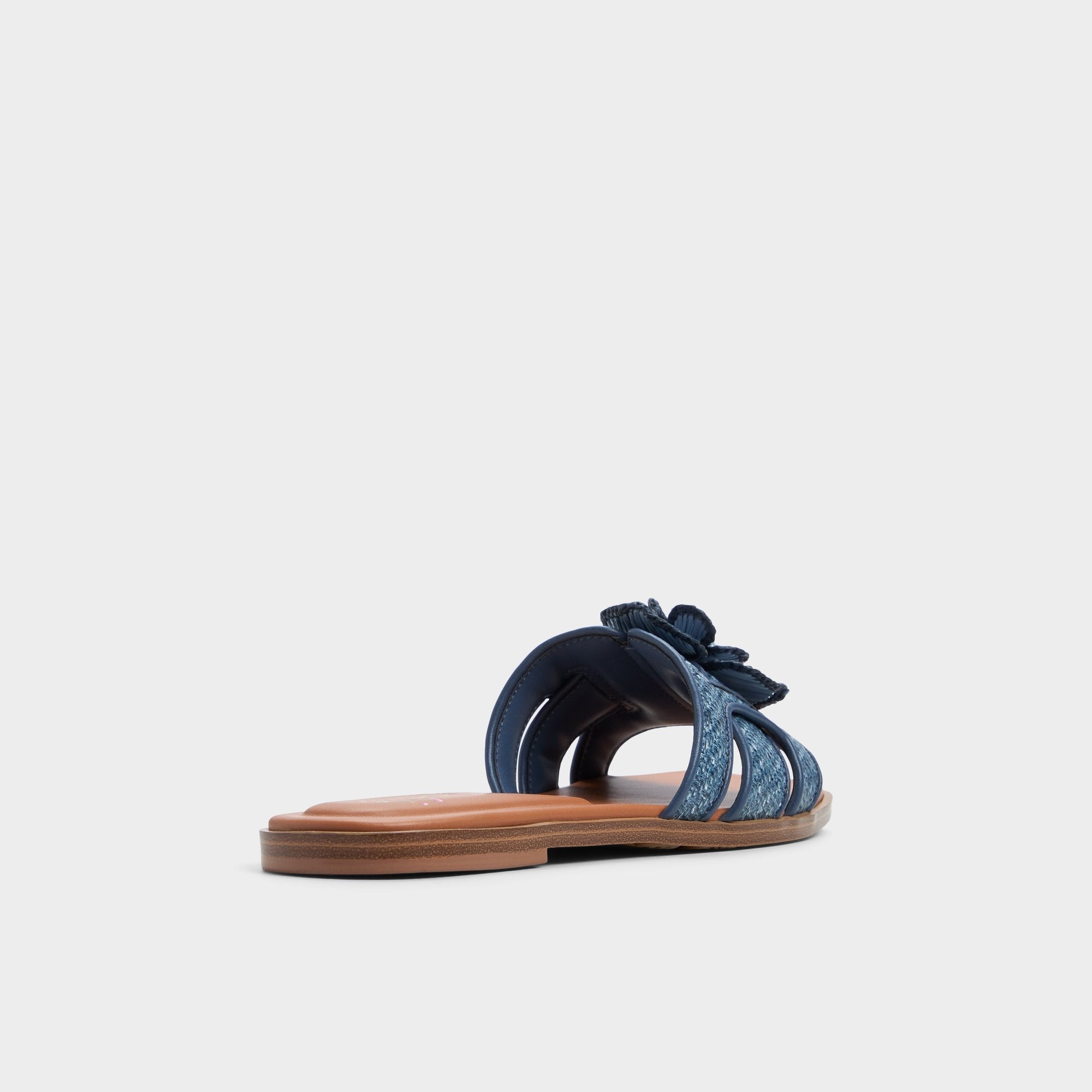 Aldo | Seaflower Denim Women's Flats - Slide sandal