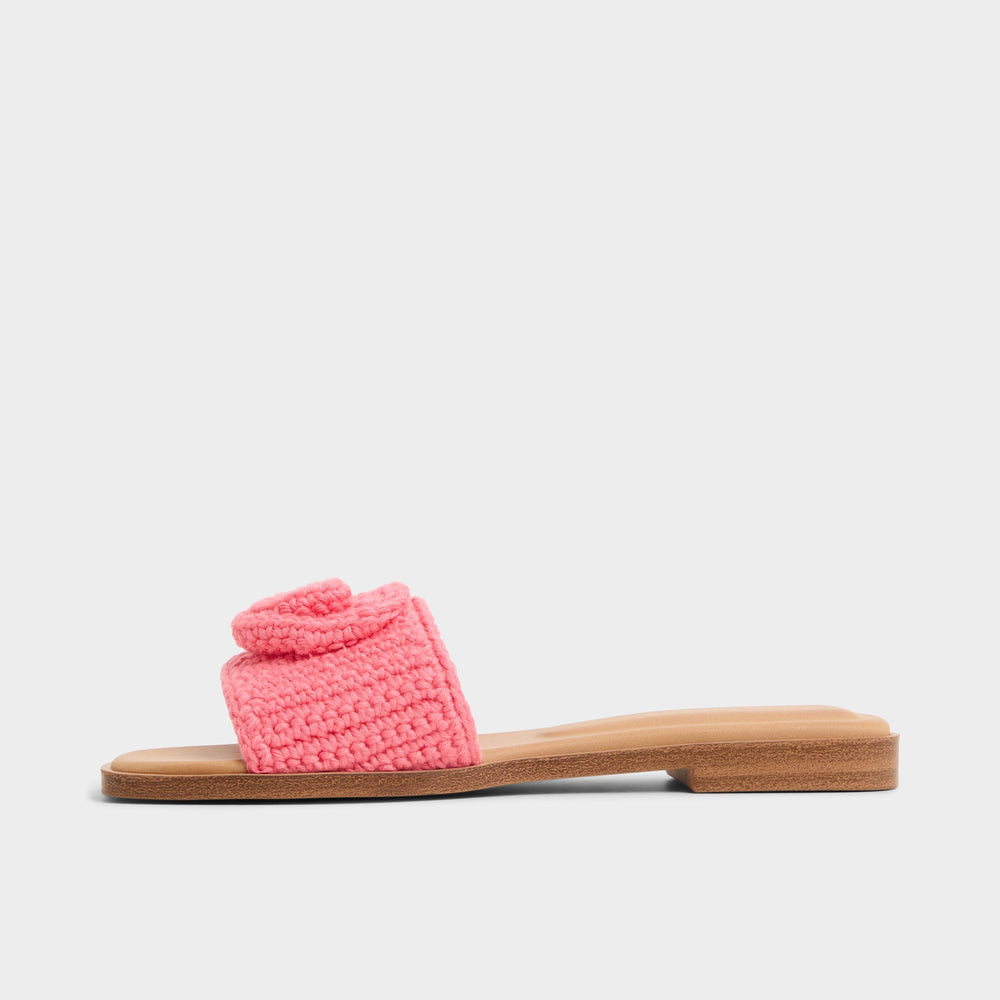 Aldo | Sabbia Medium Pink Women's Flats - Slide sandal