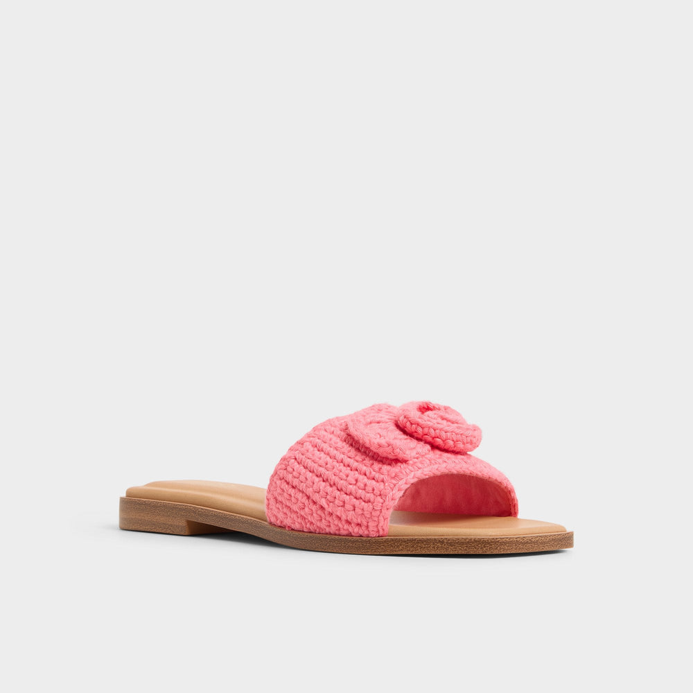 Aldo | Sabbia Medium Pink Women's Flats - Slide sandal