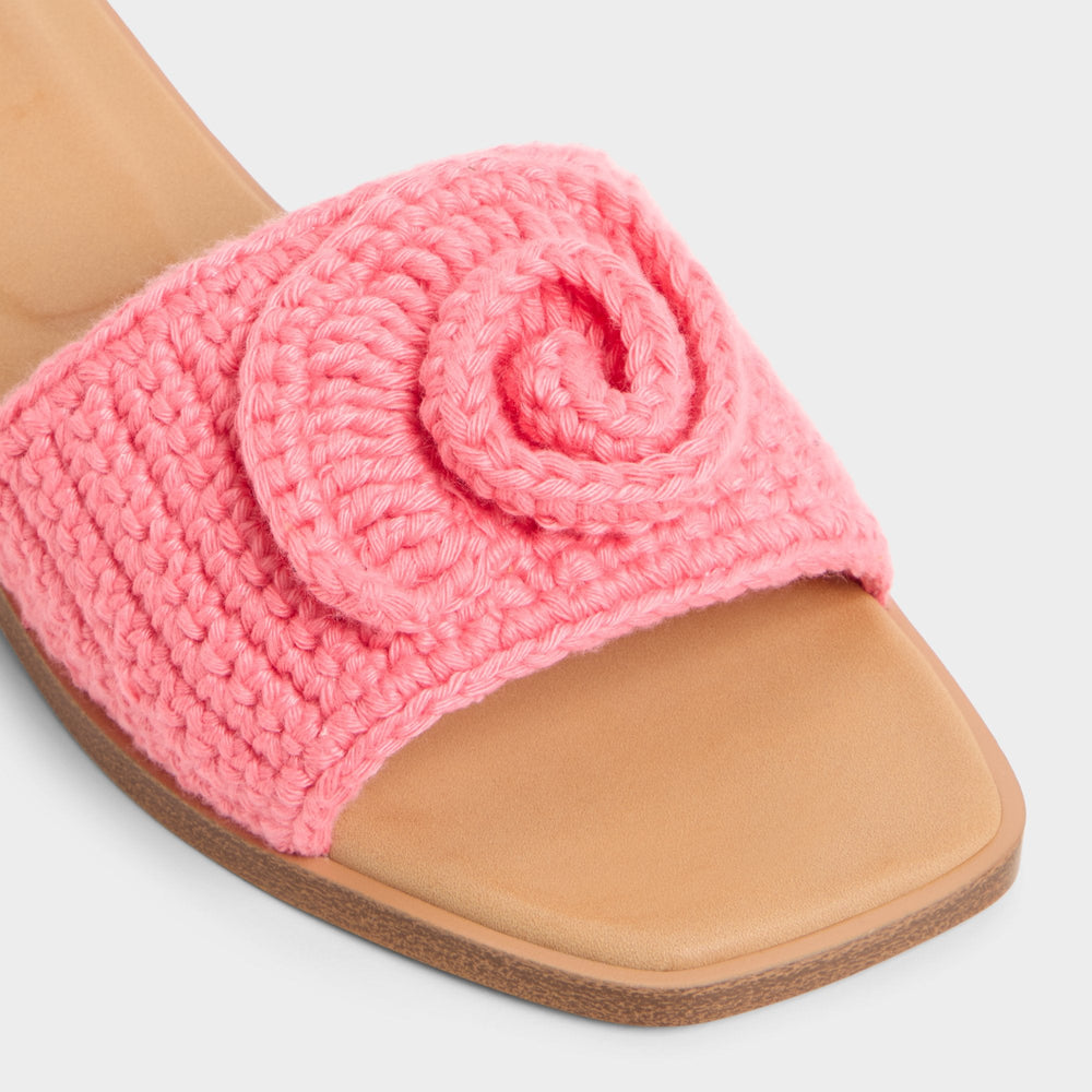 Aldo | Sabbia Medium Pink Women's Flats - Slide sandal