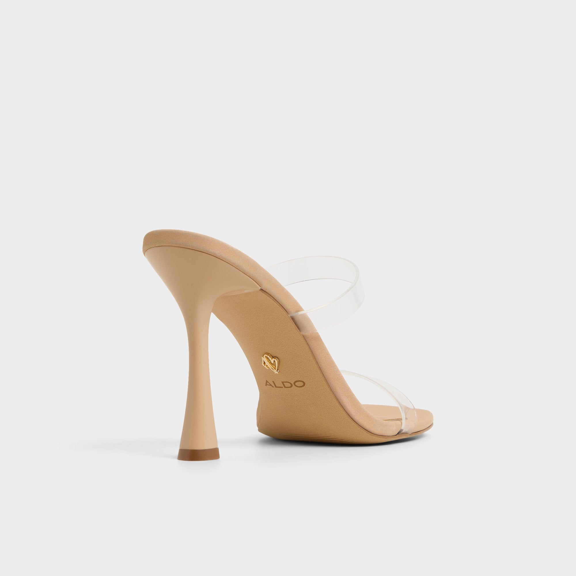 Aldo | Evalina Medium Beige Women's Heeled sandals - Strappy heeled sandal, Stiletto heel