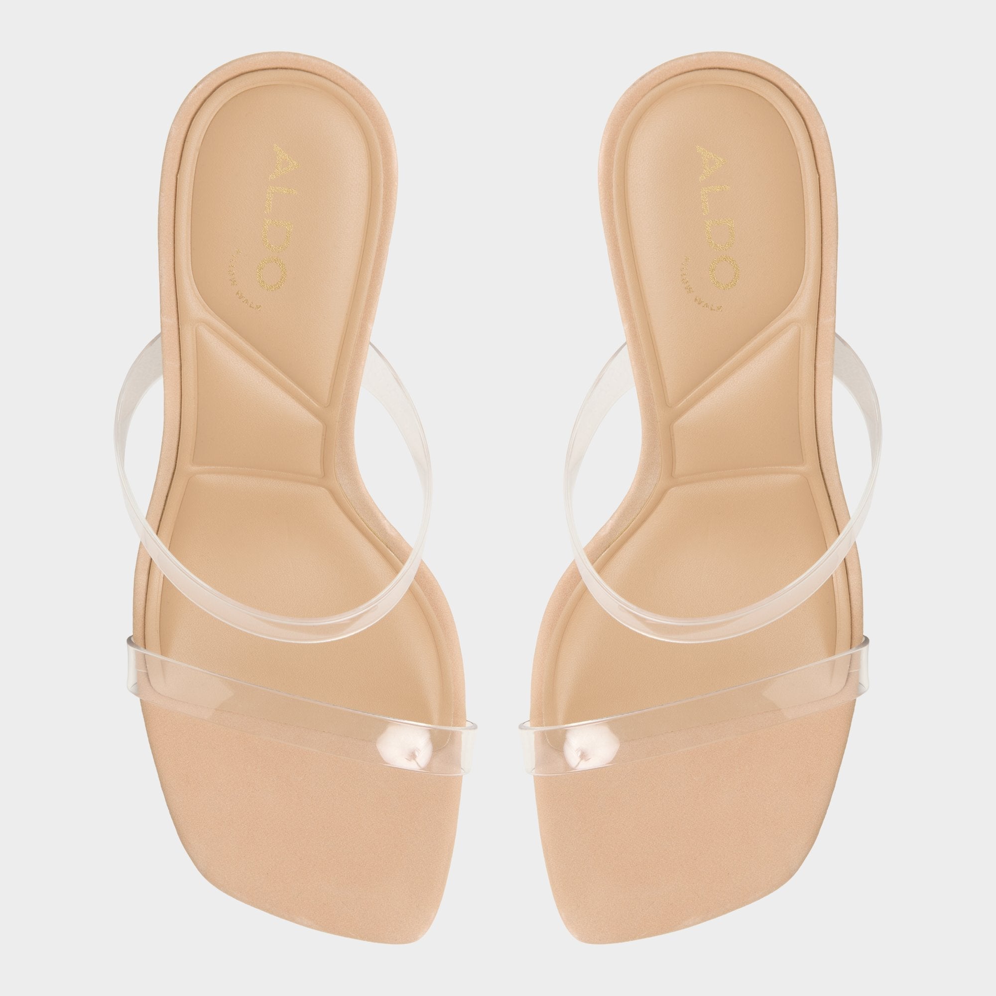 Aldo | Evalina Medium Beige Women's Heeled sandals - Strappy heeled sandal, Stiletto heel