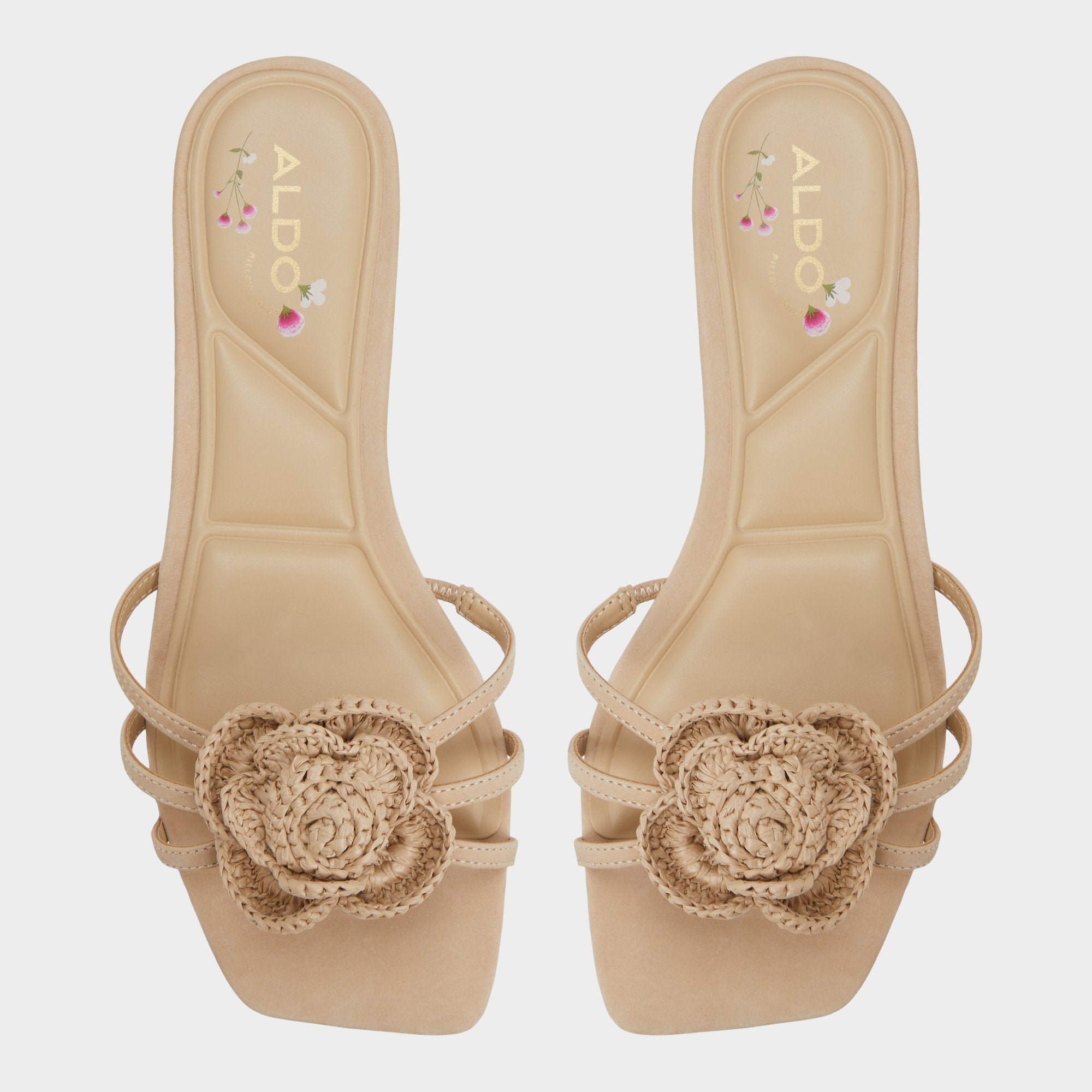 Aldo | Wildbloom Sand Women's Travel essentials - Strappy flat sandal
