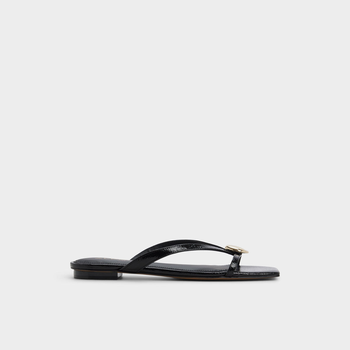 Aldo | Iliria Black Women's Flats - Slide sandal