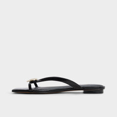 Aldo | Iliria Black Women's Flats - Slide sandal