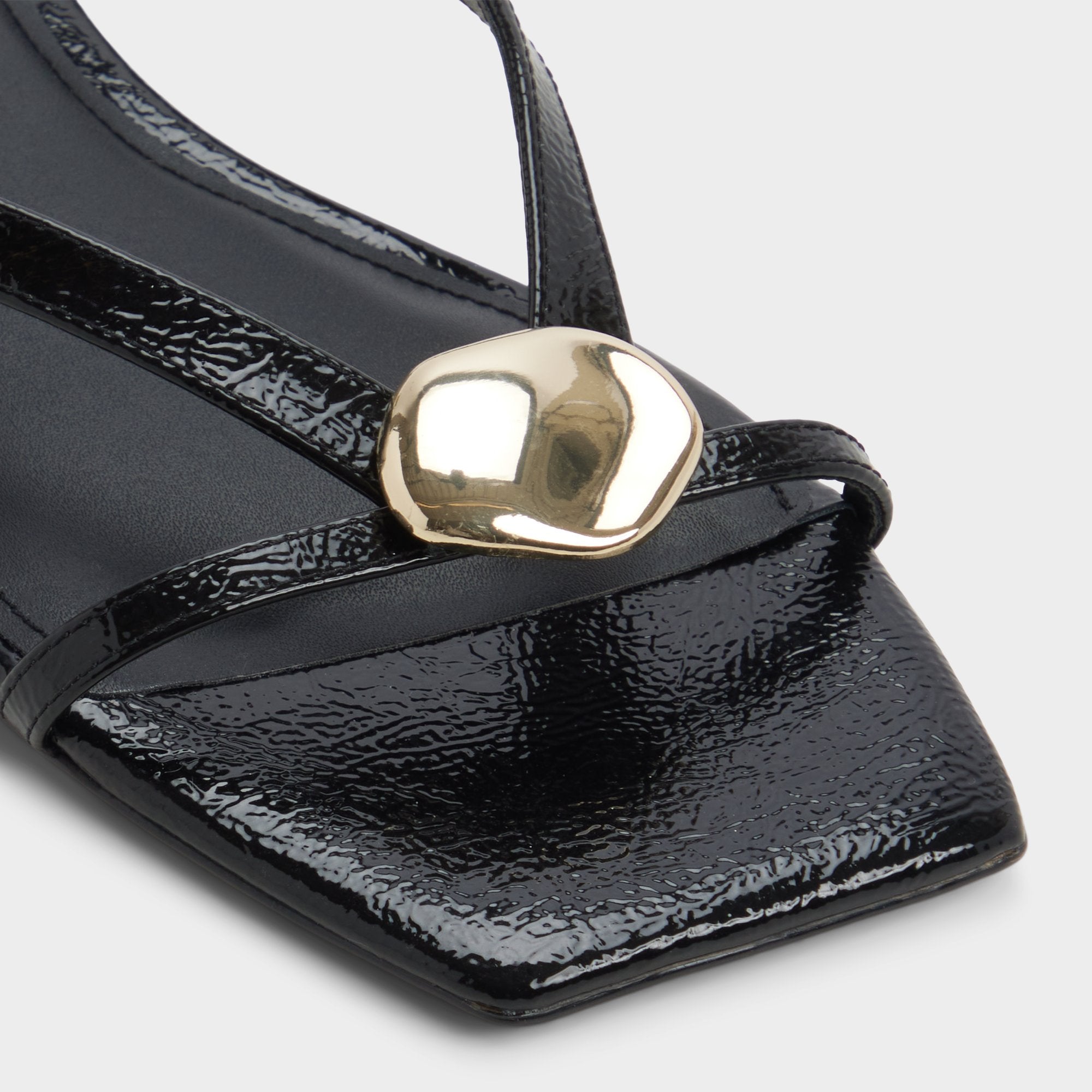 Aldo | Iliria Black Women's Flats - Slide sandal