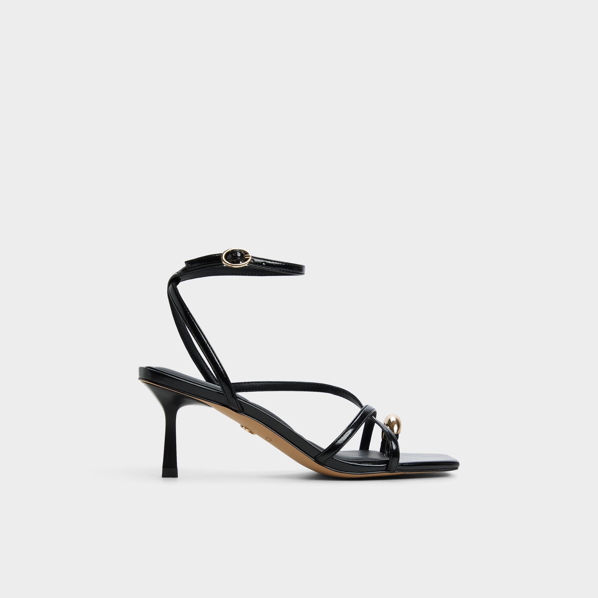 Aldo | Elodiah Black Women's Travel essentials - Strappy heeled sandal, Stiletto heel
