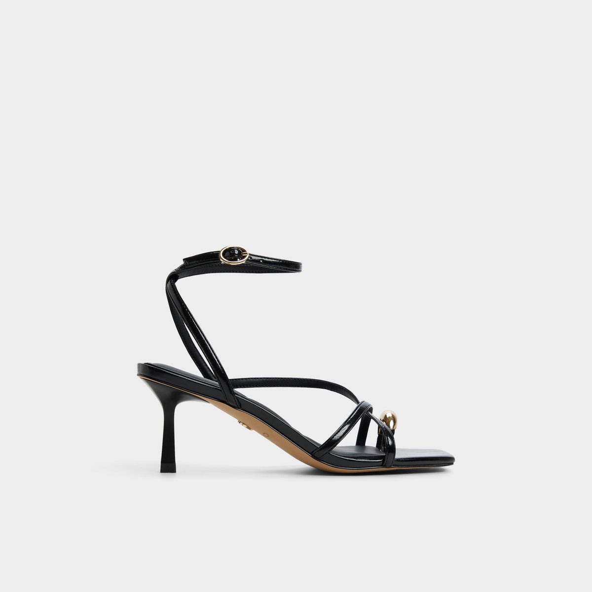 Aldo | Elodiah Black Women's Travel essentials - Strappy heeled sandal, Stiletto heel