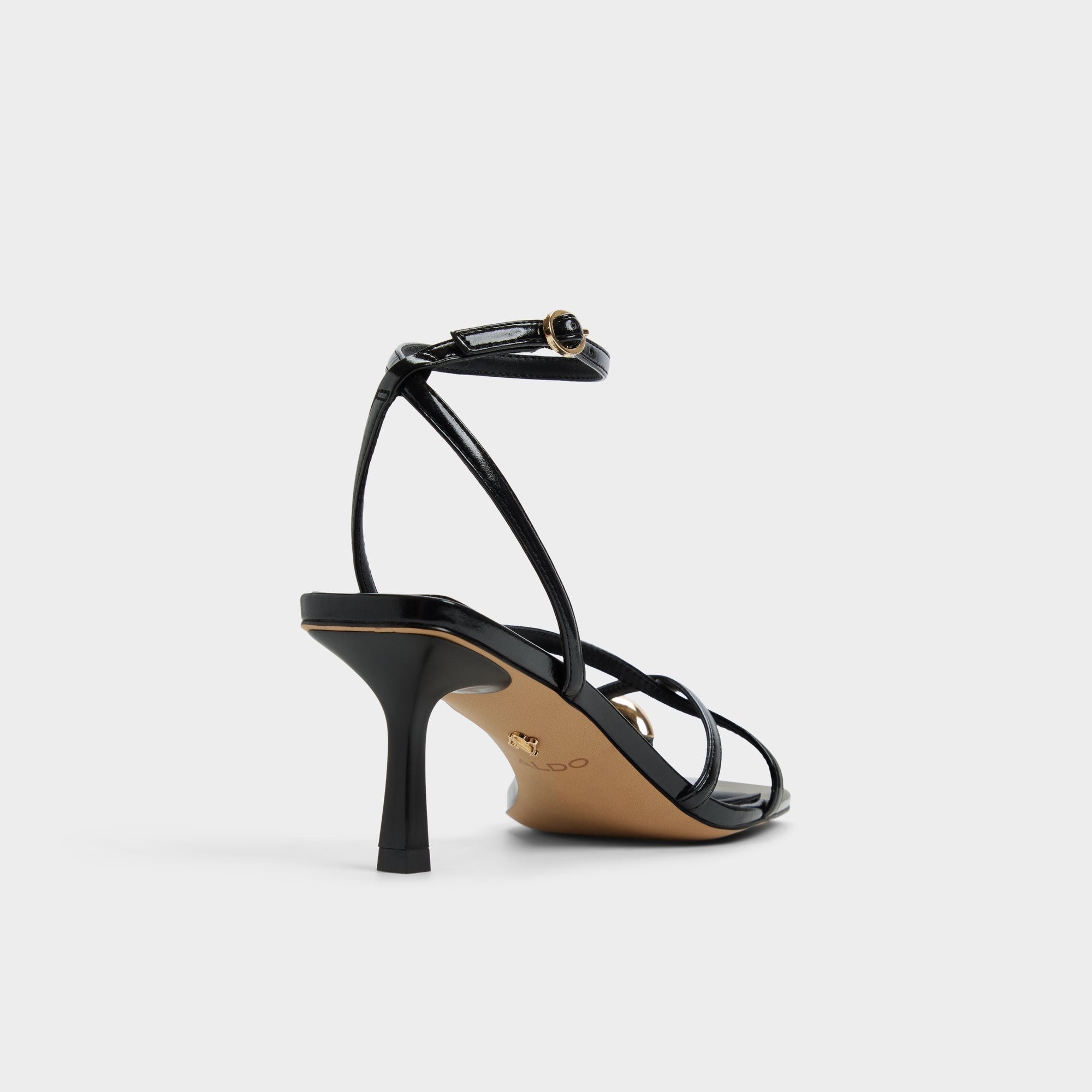 Aldo | Elodiah Black Women's Travel essentials - Strappy heeled sandal, Stiletto heel
