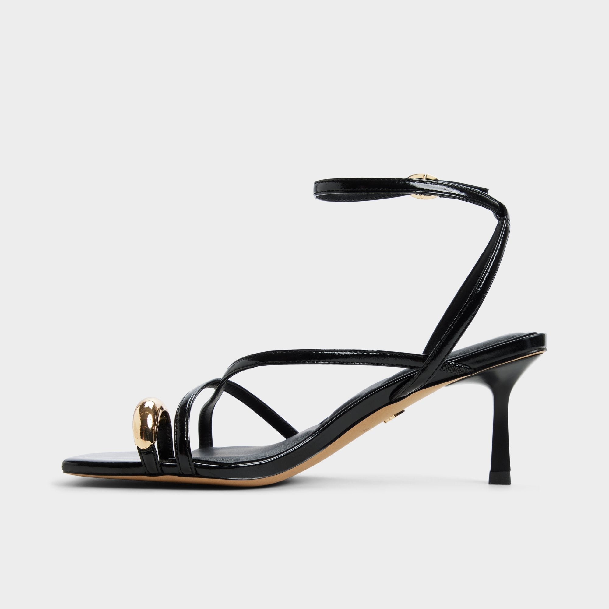 Aldo | Elodiah Black Women's Travel essentials - Strappy heeled sandal, Stiletto heel
