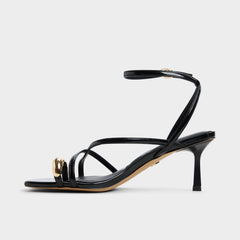 Aldo | Elodiah Black Women's Travel essentials - Strappy heeled sandal, Stiletto heel