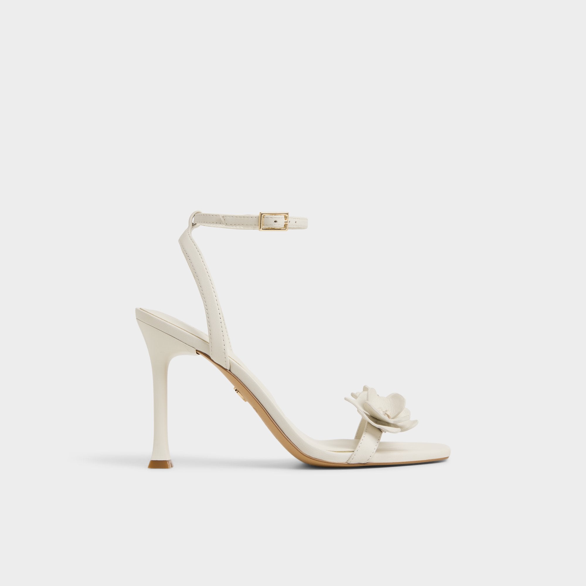 Aldo | Daisylily White/Bone Women's Heeled sandals - Strappy heeled sandal, Stiletto heel