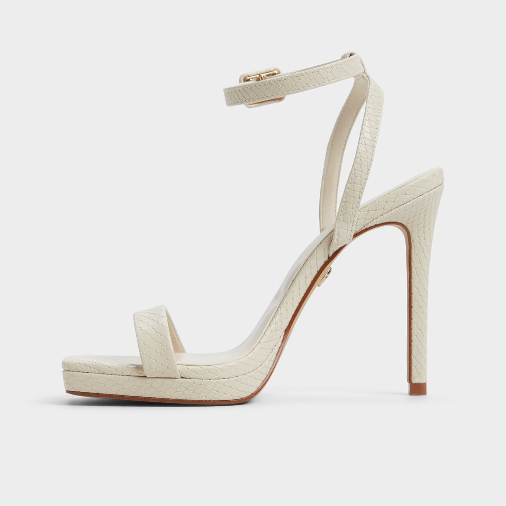 Aldo | Kaathy Light Brown Women's Strappy Heels - Strappy heeled sandal