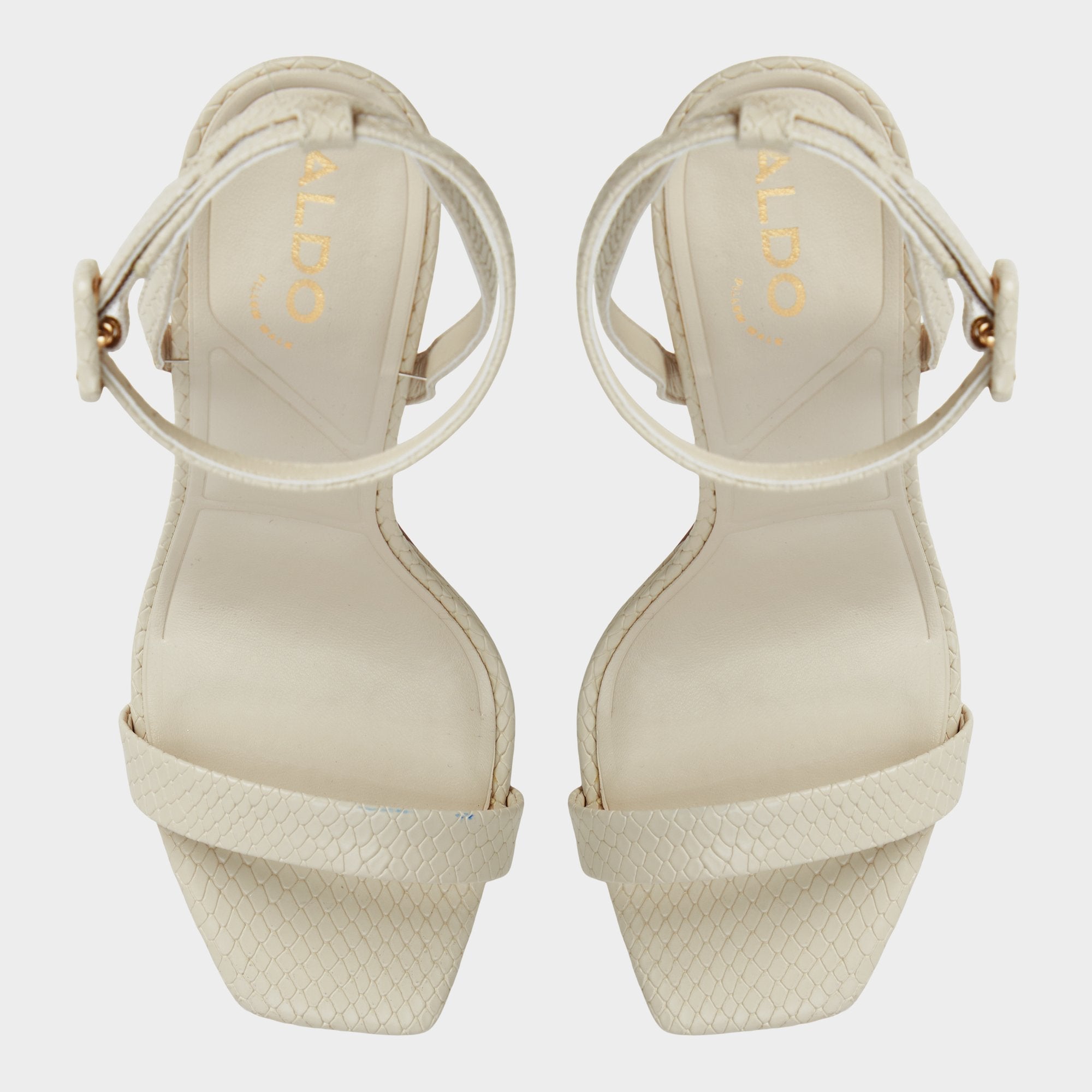Aldo | Kaathy Light Brown Women's Strappy Heels - Strappy heeled sandal