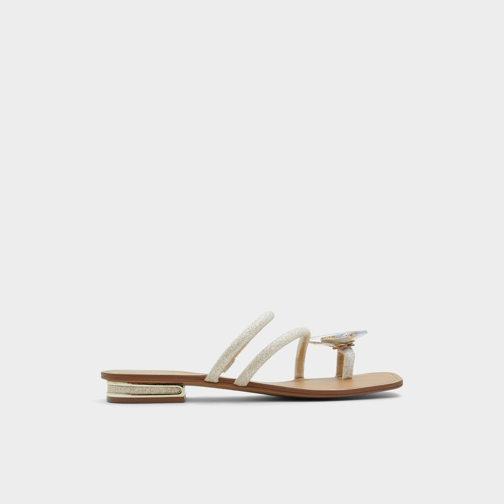 Aldo | Garberia Silver Women's Flats - Flip flop