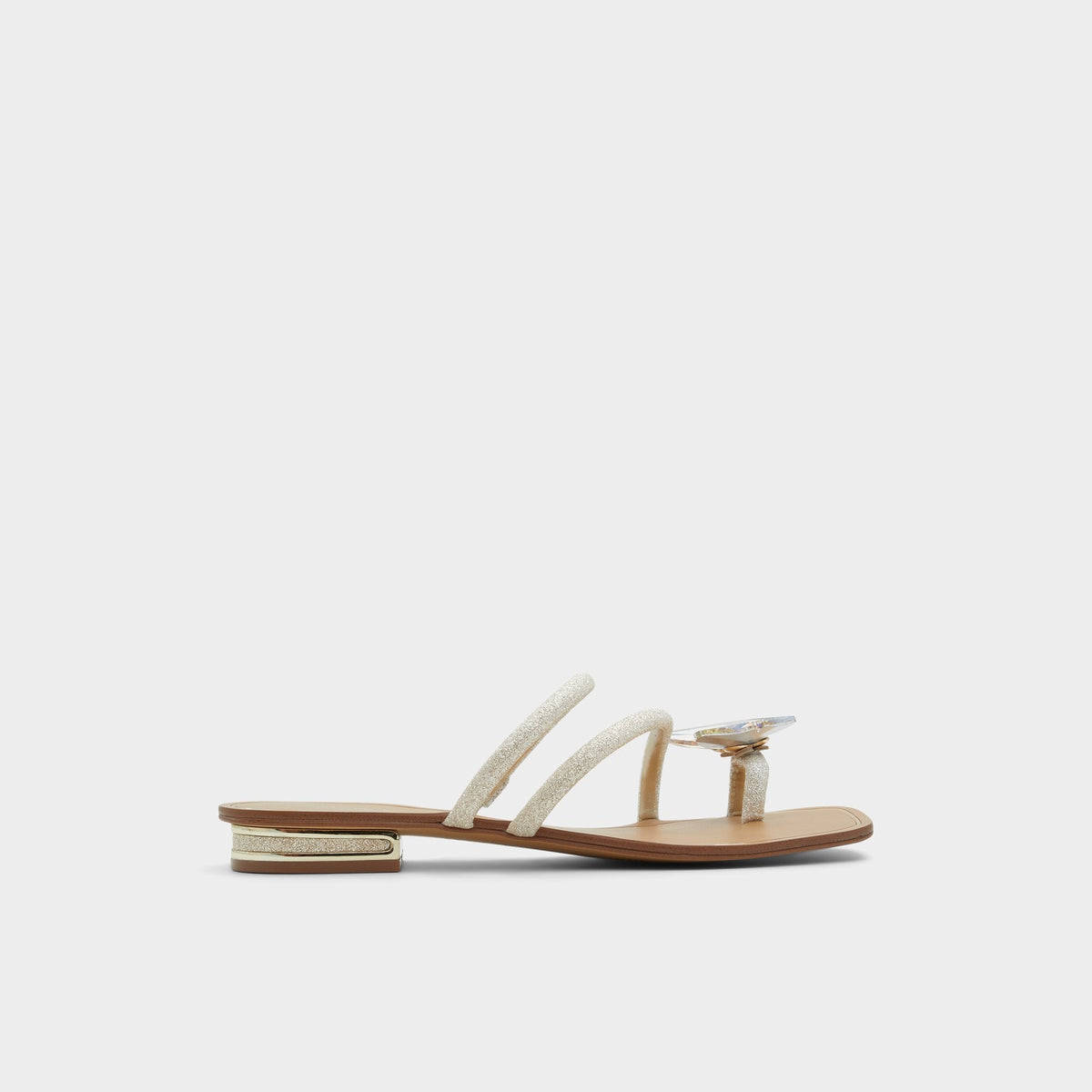 Aldo | Garberia Silver Women's Flats - Flip flop