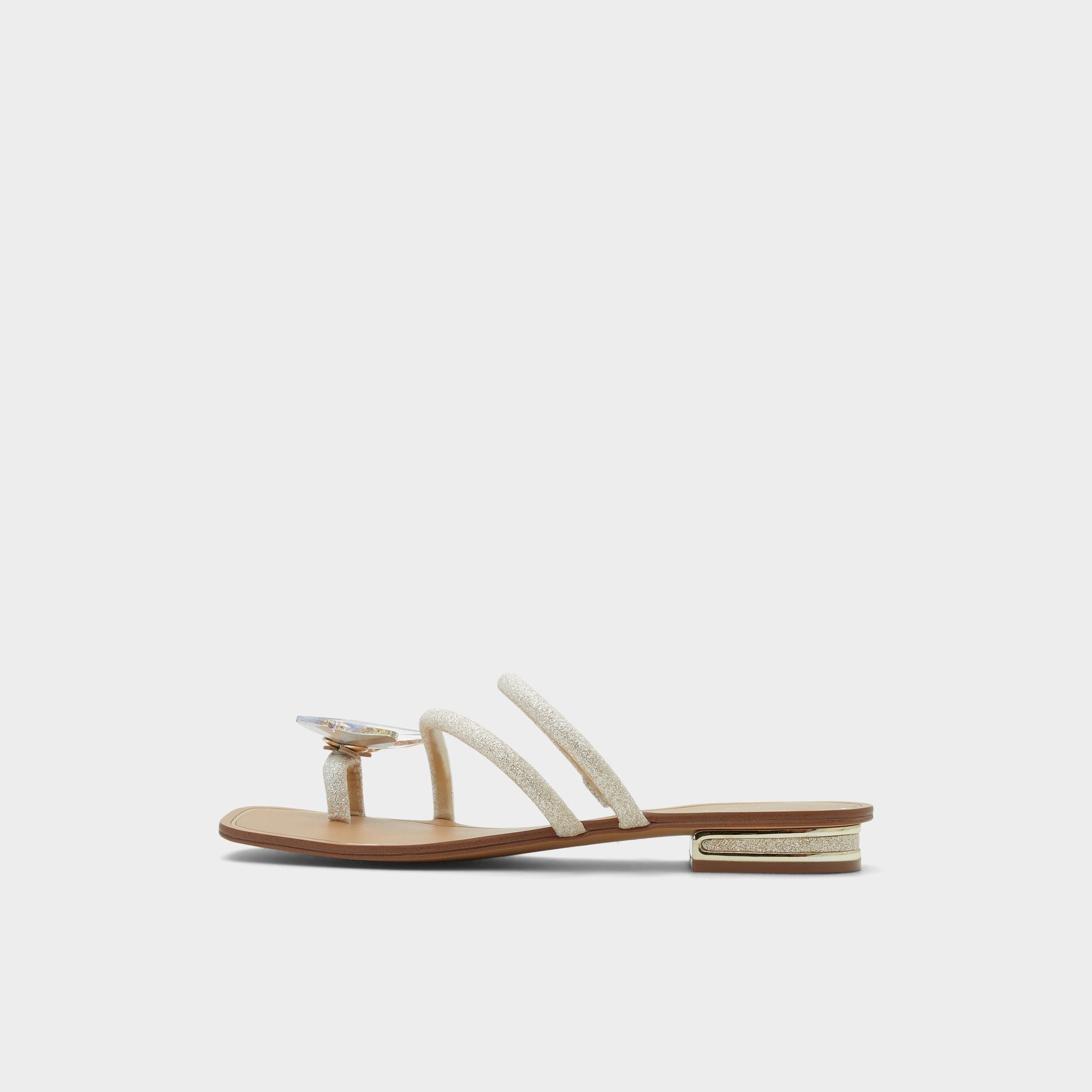 Aldo | Garberia Silver Women's Flats - Flip flop