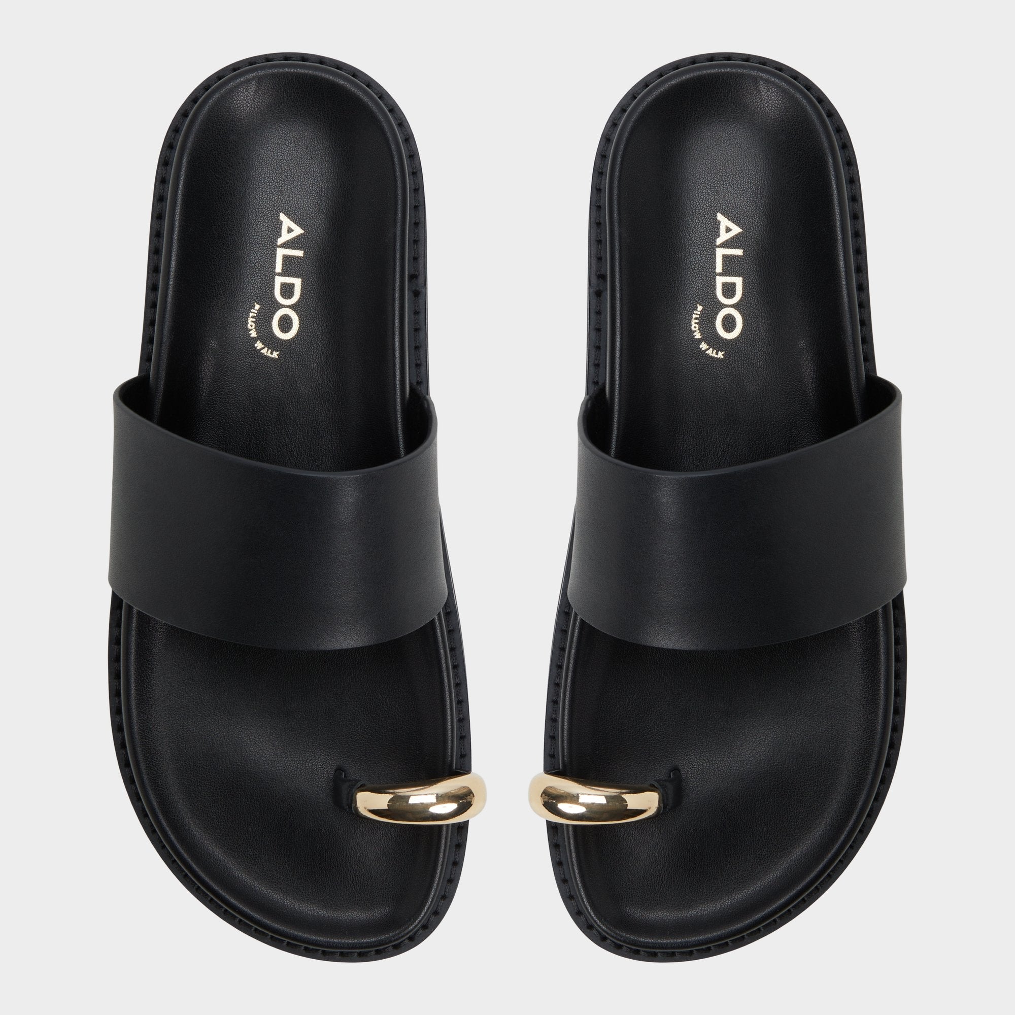 Aldo | Beachstroll Black Women's Footbed sandals - Footbed sandal, Footbed sandal
