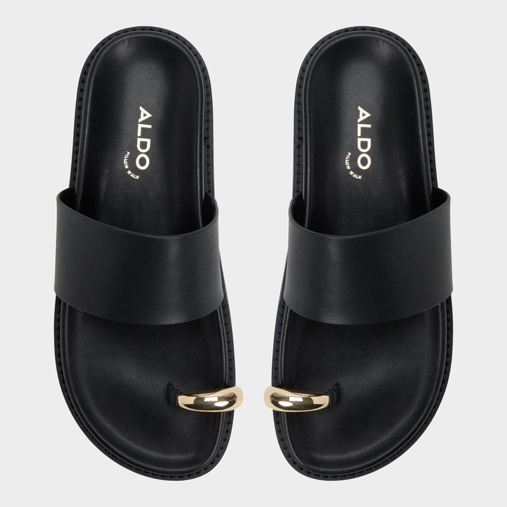 Aldo | Beachstroll Black Women's Footbed sandals - Footbed sandal, Footbed sandal