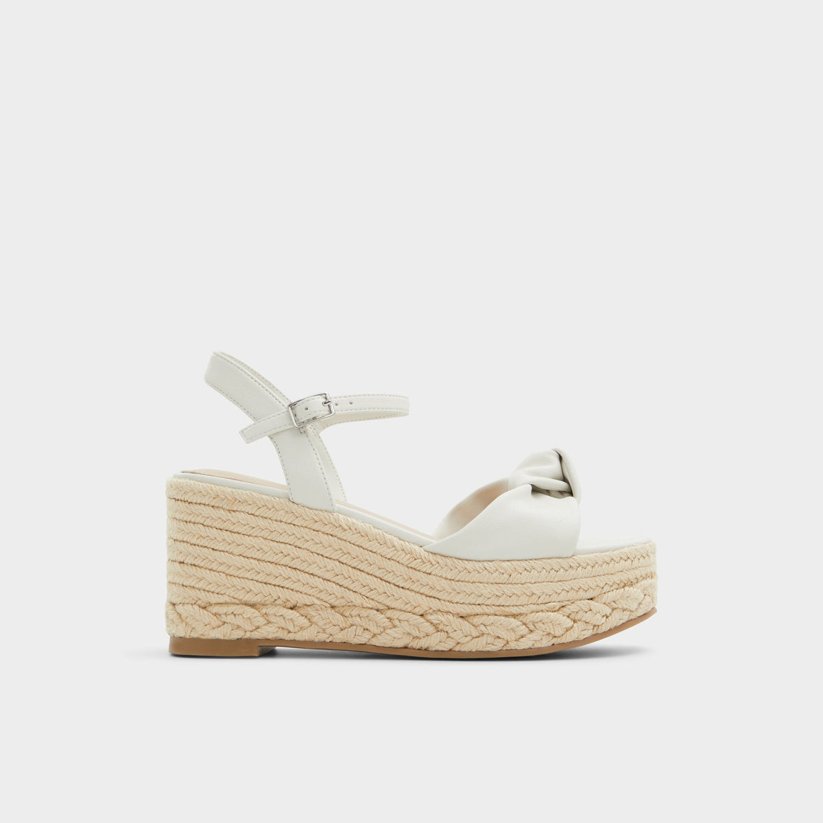 Aldo | Annamarie White Women's Wedges - Wedge sandal, Wedge heel