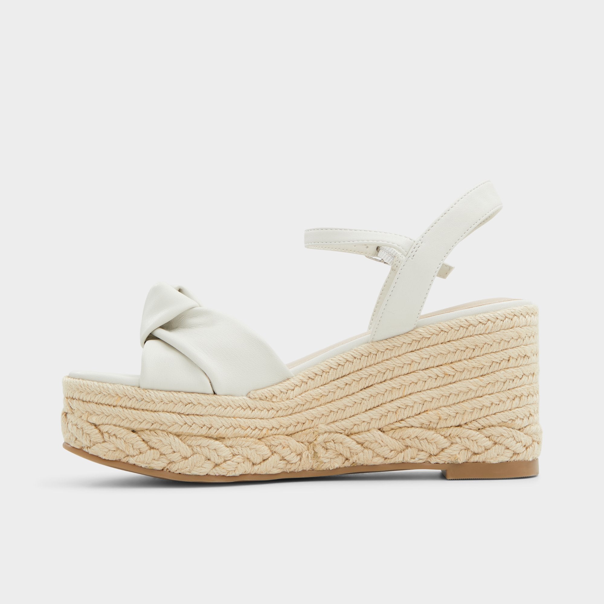 Aldo | Annamarie White Women's Wedges - Wedge sandal, Wedge heel