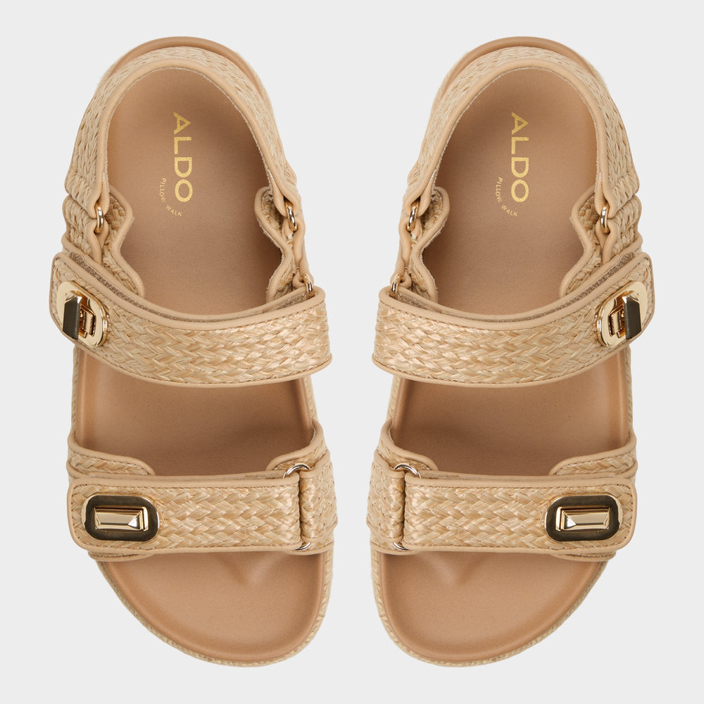 Aldo | Sunhaven Open Natural Women's Travel essentials - Footbed sandal