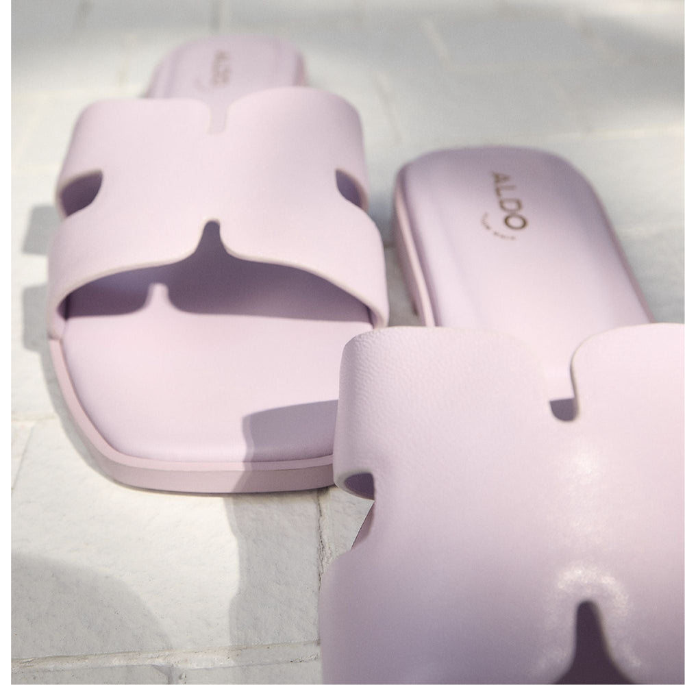 Aldo | Itsandal Light Purple Women's Flats - Slide sandal