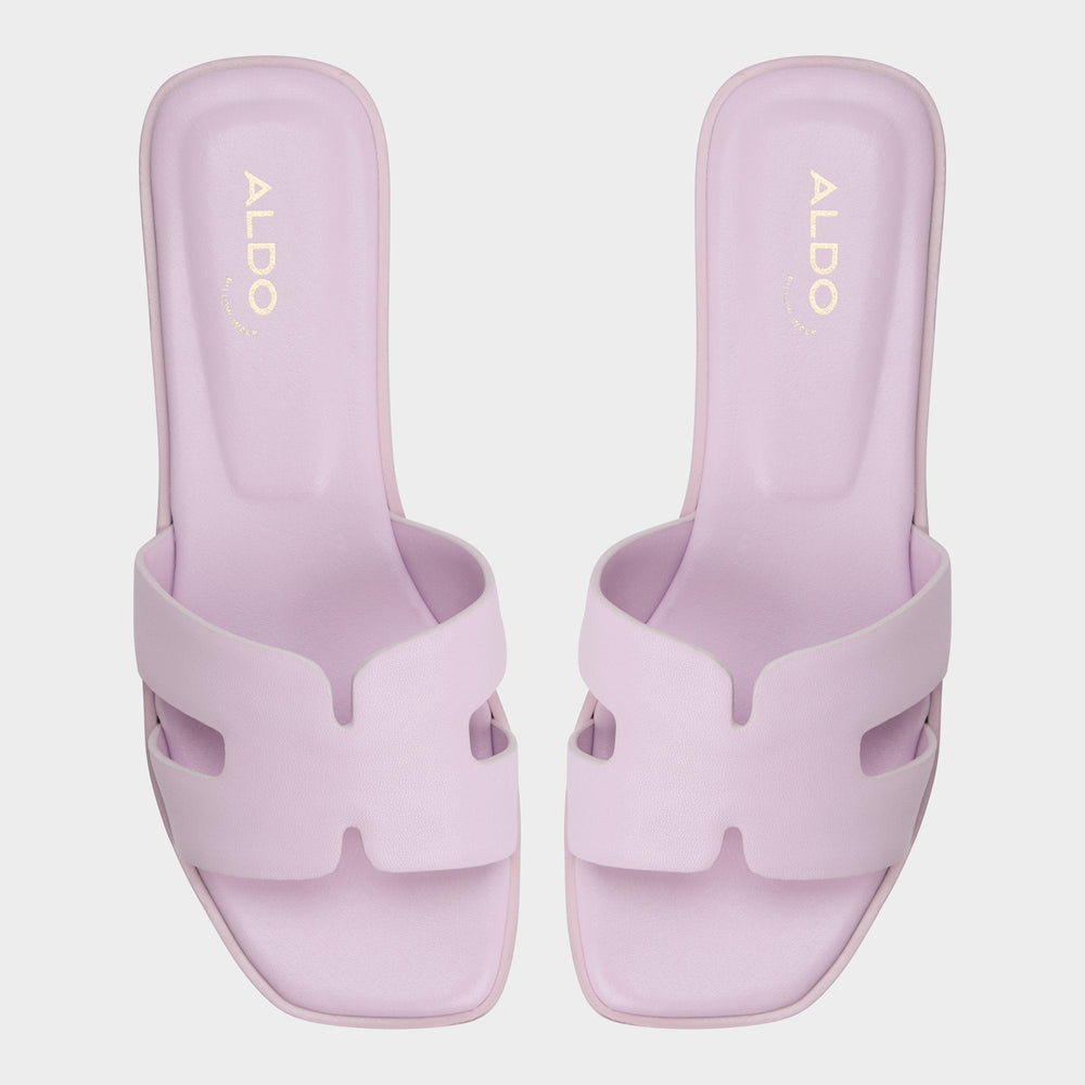 Aldo | Itsandal Light Purple Women's Flats - Slide sandal