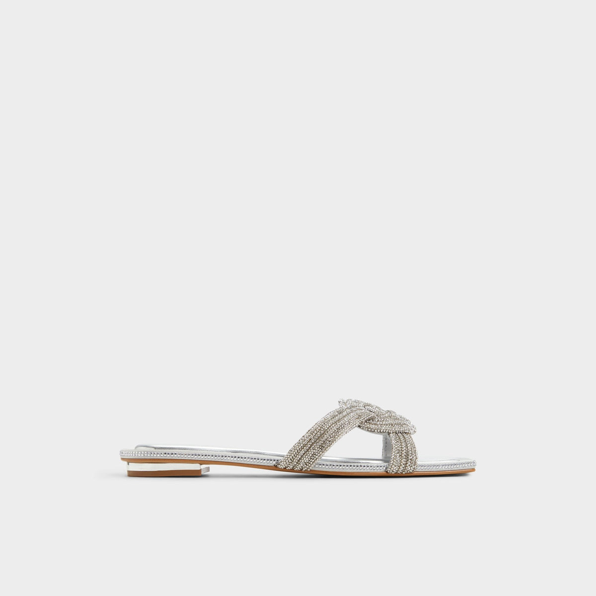 Aldo | Karlina Silver Women's Iridescent metallics - Slide sandal