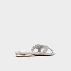 Aldo | Karlina Silver Women's Iridescent metallics - Slide sandal