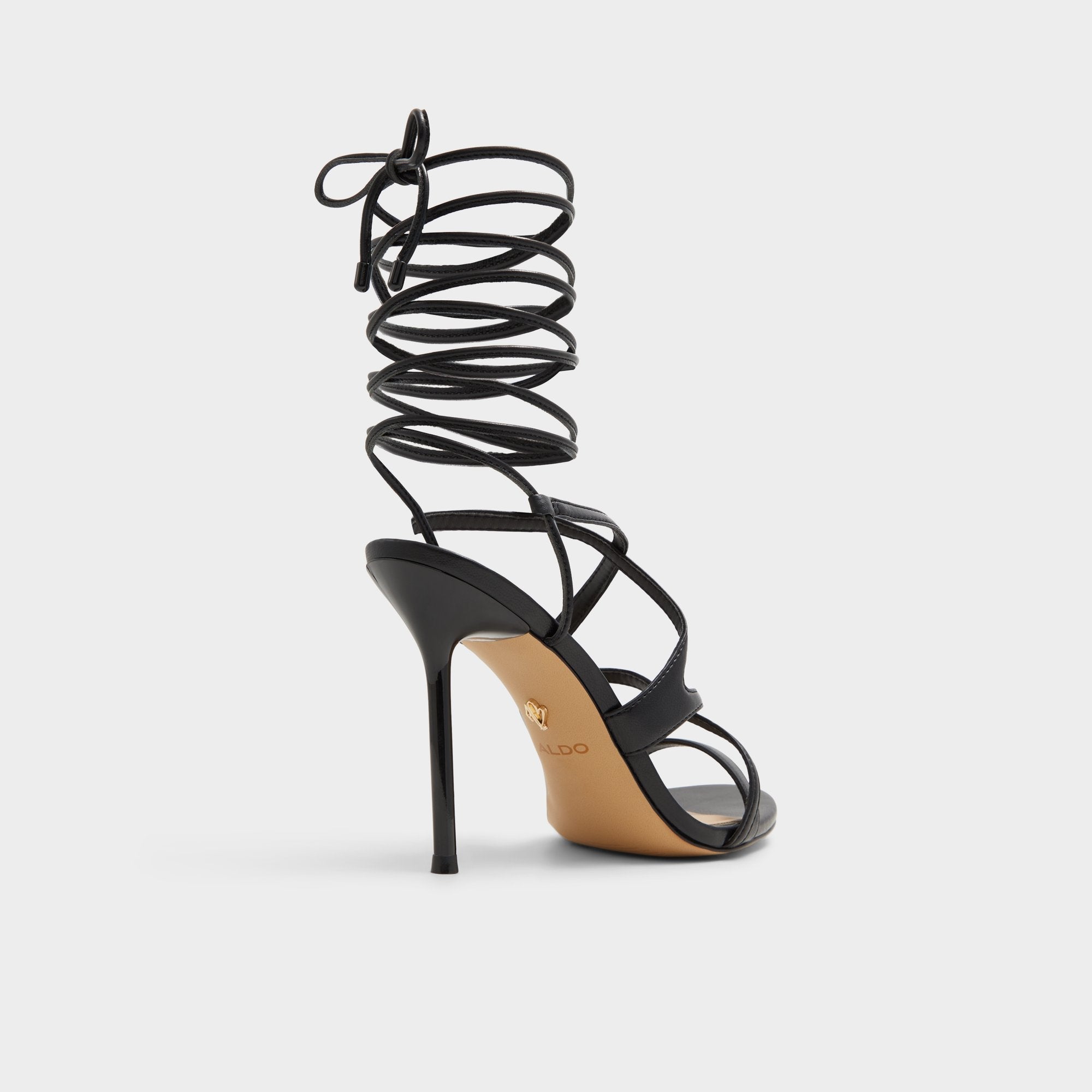 Aldo | Marylou Black Women's Strappy sandals - Strappy heeled sandal