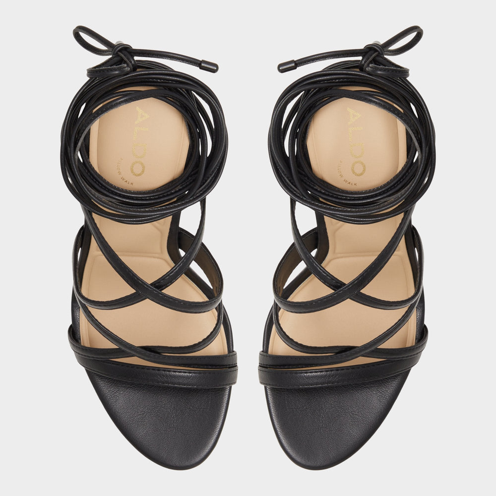 Aldo | Marylou Black Women's Strappy sandals - Strappy heeled sandal