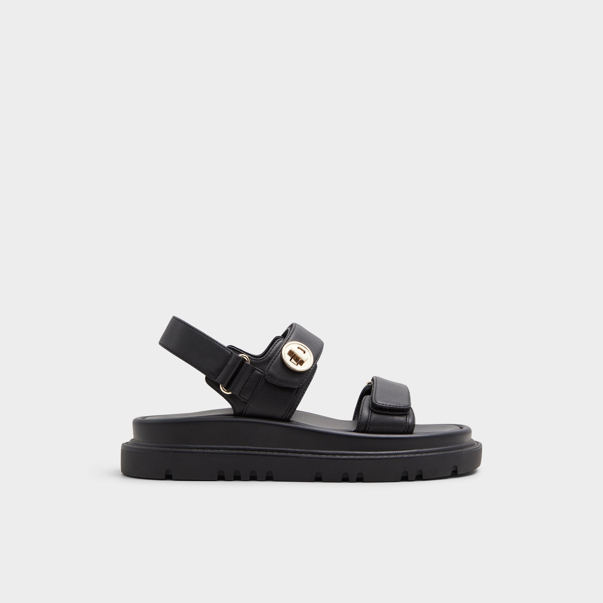 Aldo | Linette Black Women's Footbed sandals - Footbed sandal, Footbed sandal