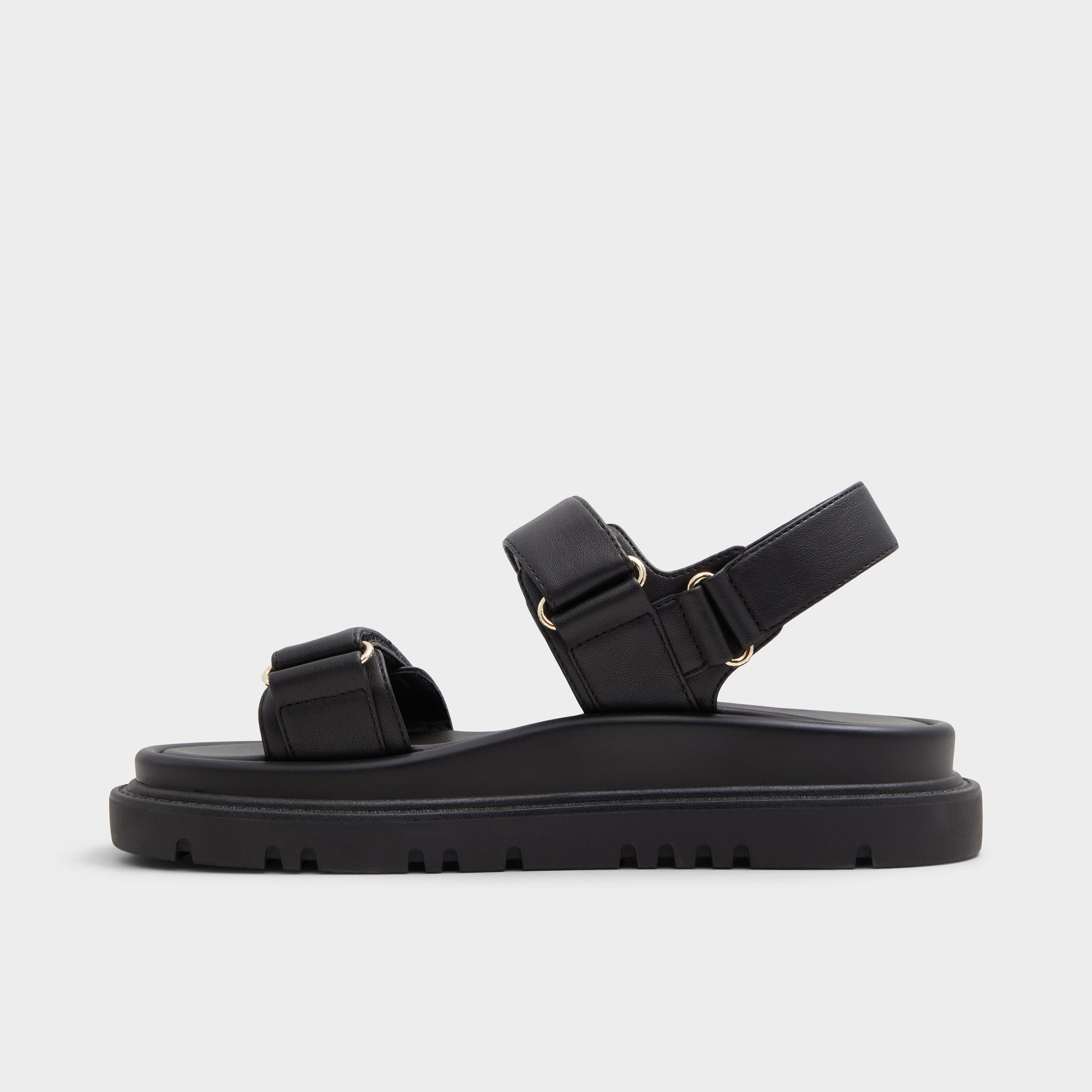 Aldo | Linette Black Women's Footbed sandals - Footbed sandal, Footbed sandal