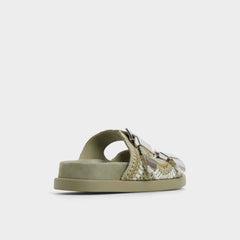 Aldo | Bohodream Khaki Women's Footbed sandals - Footbed sandal