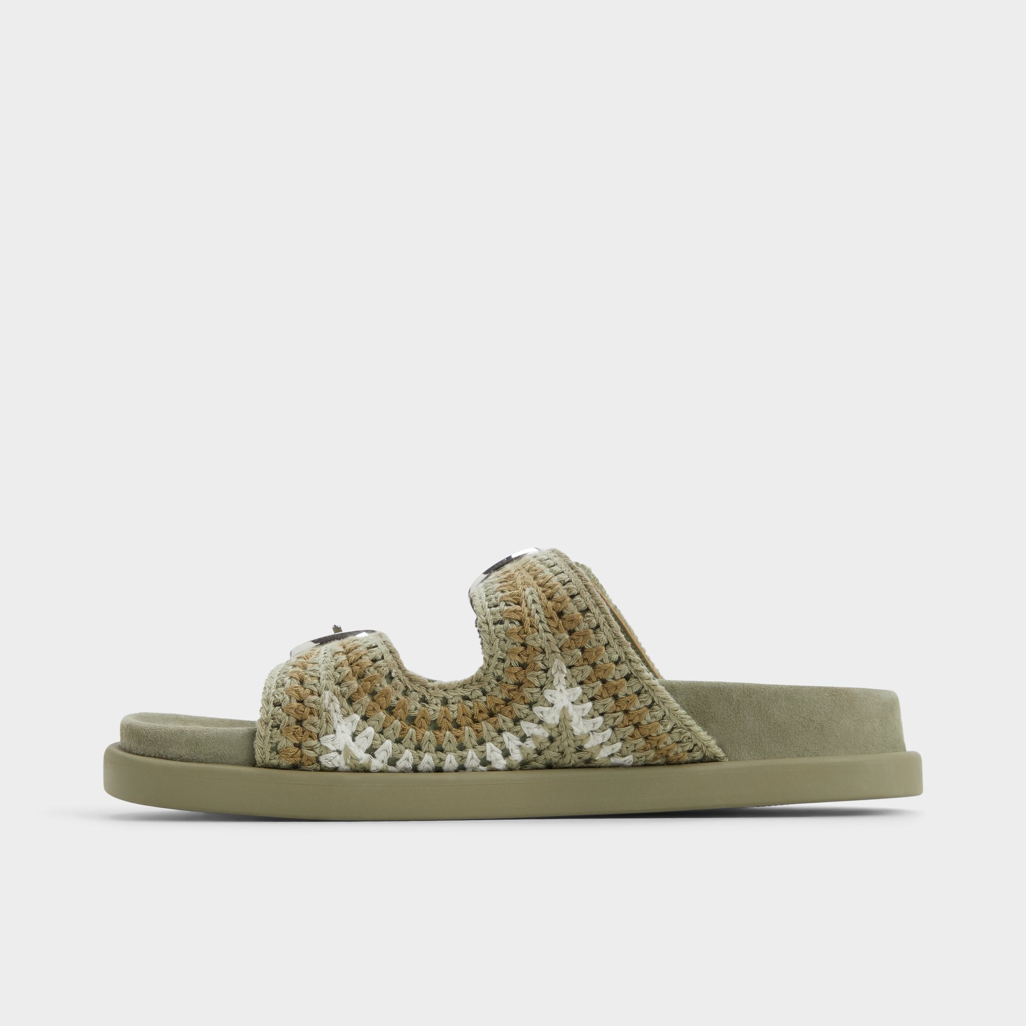 Aldo | Bohodream Khaki Women's Footbed sandals - Footbed sandal