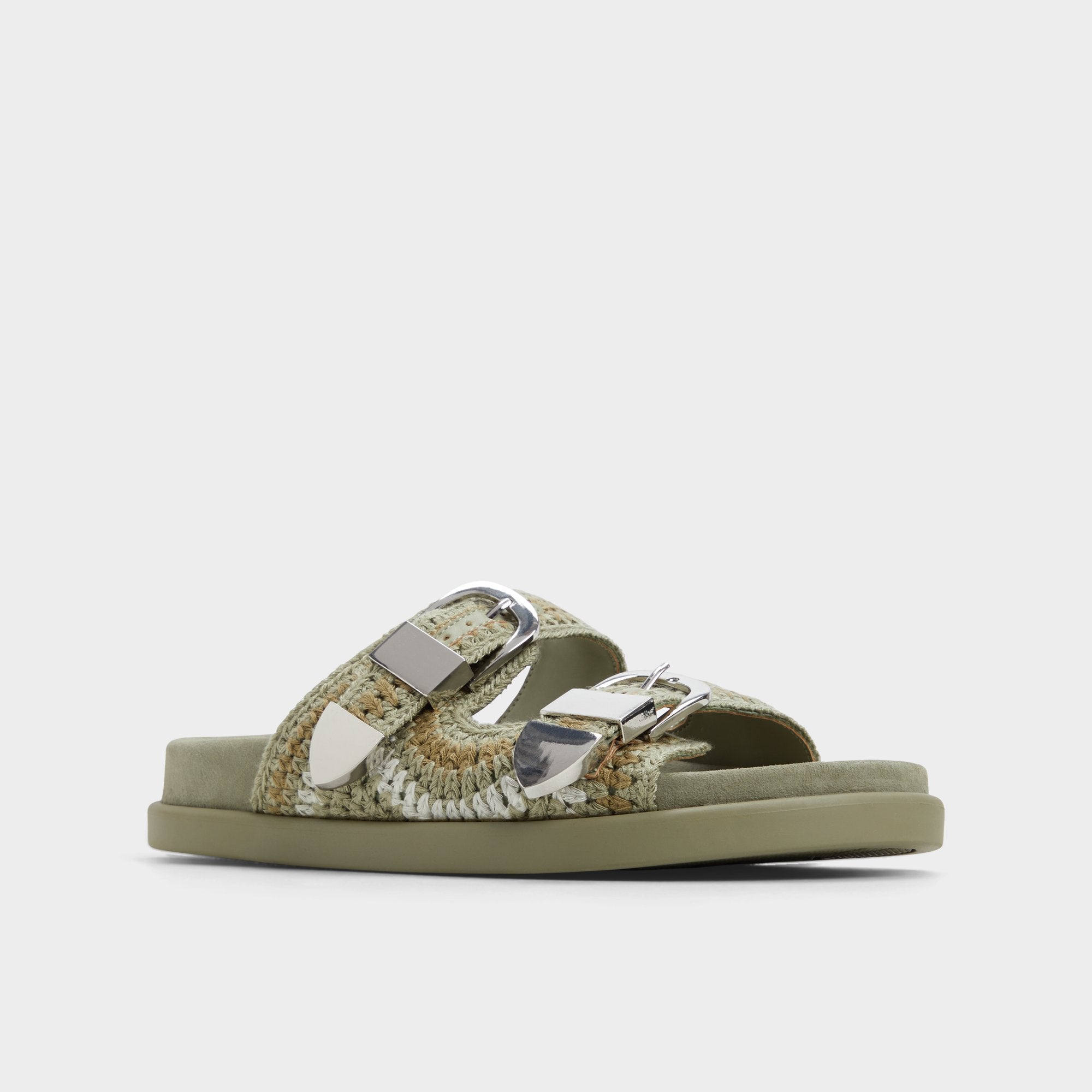 Aldo | Bohodream Khaki Women's Footbed sandals - Footbed sandal