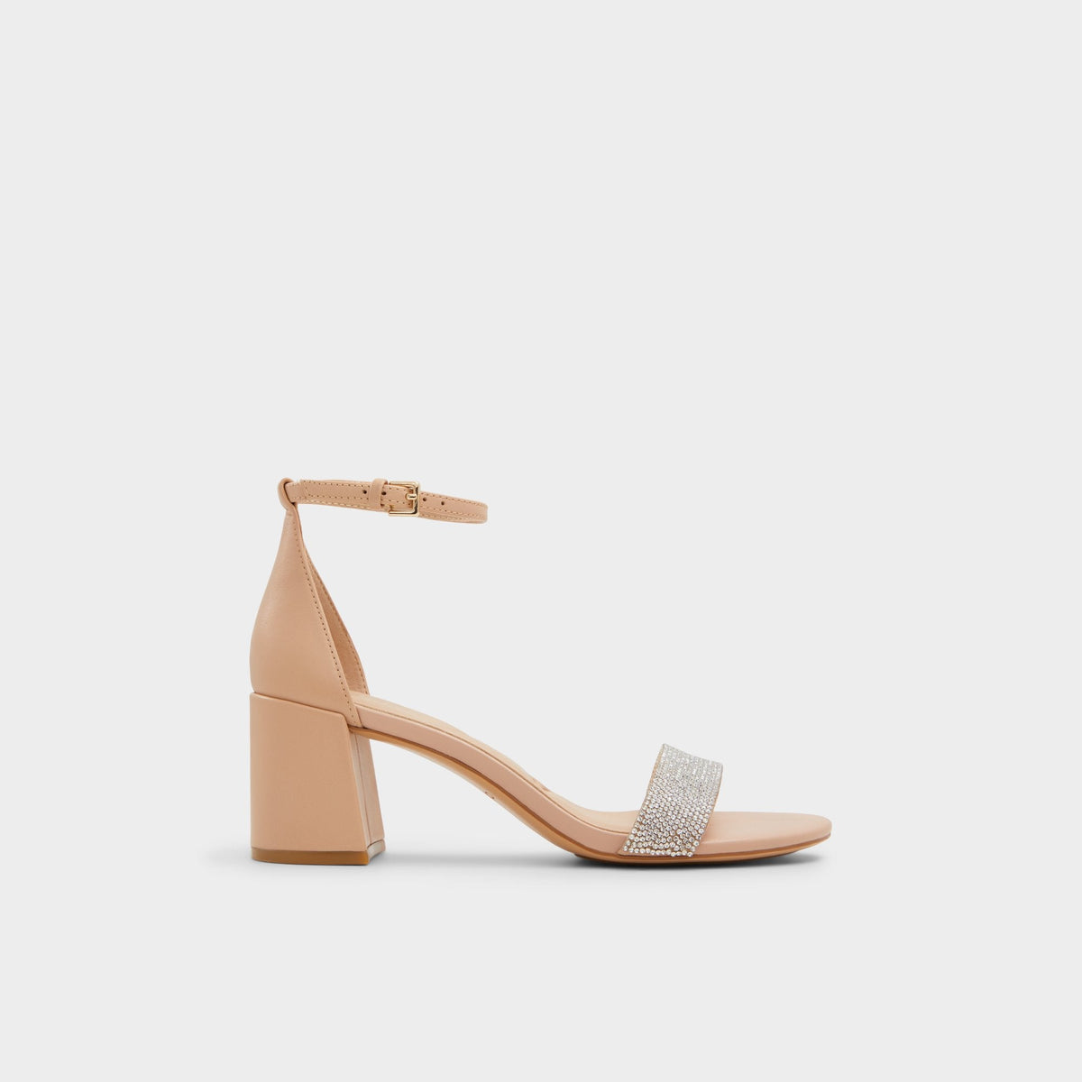 Aldo | Pristine in Bone - Strappy sandal, Block heel