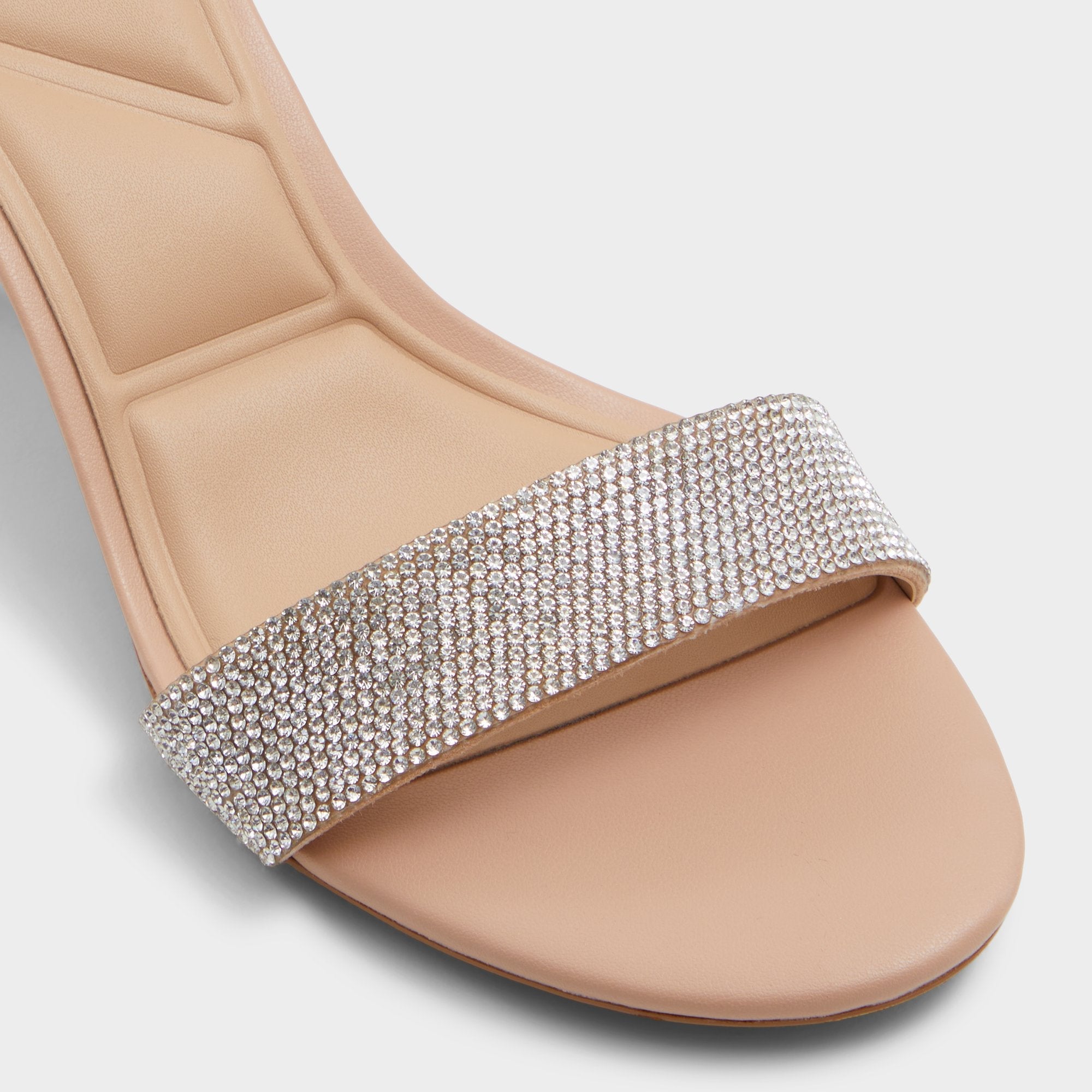 Aldo | Pristine in Bone - Strappy sandal, Block heel