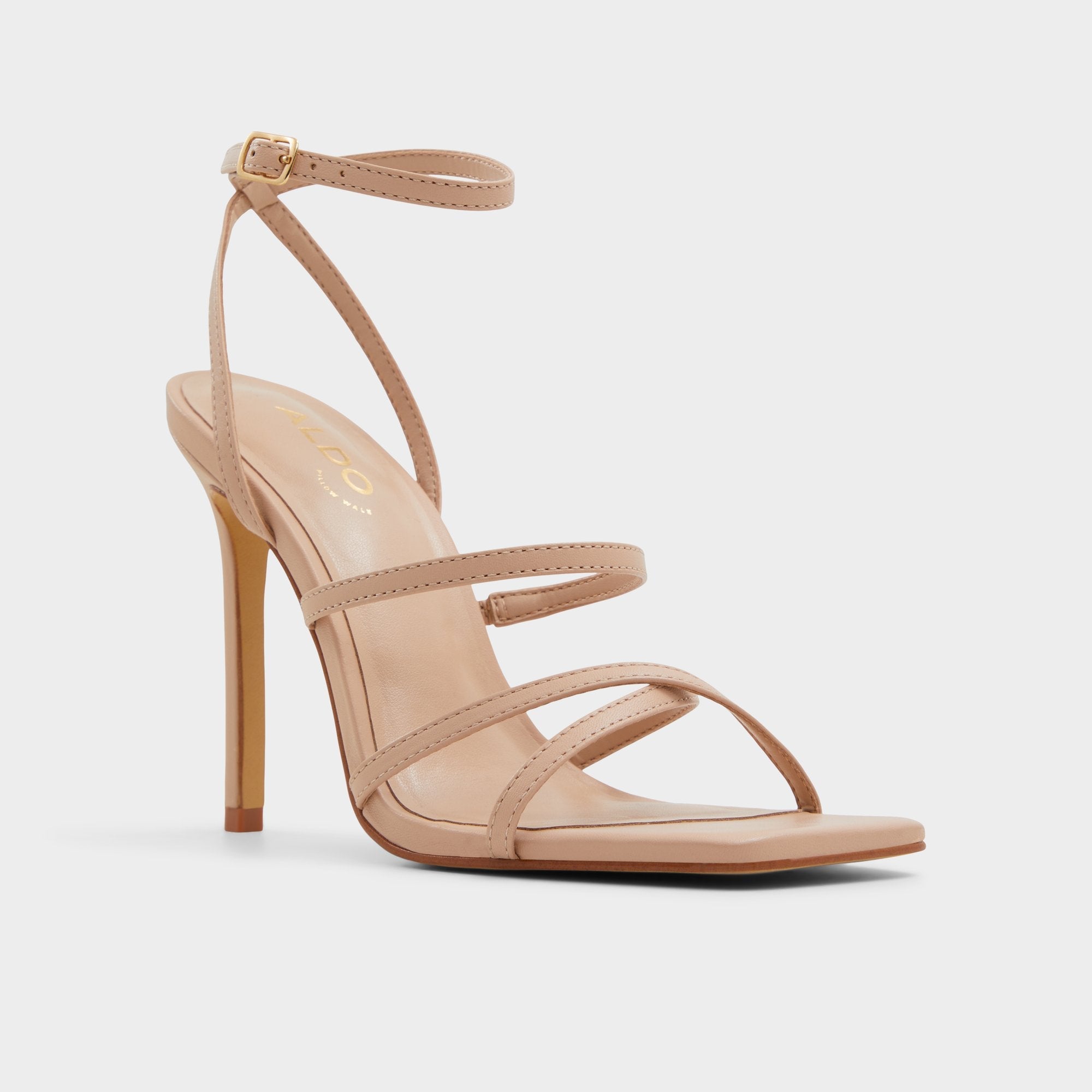Aldo | Galoi Bone Women's Strappy sandals - Strappy heeled sandal