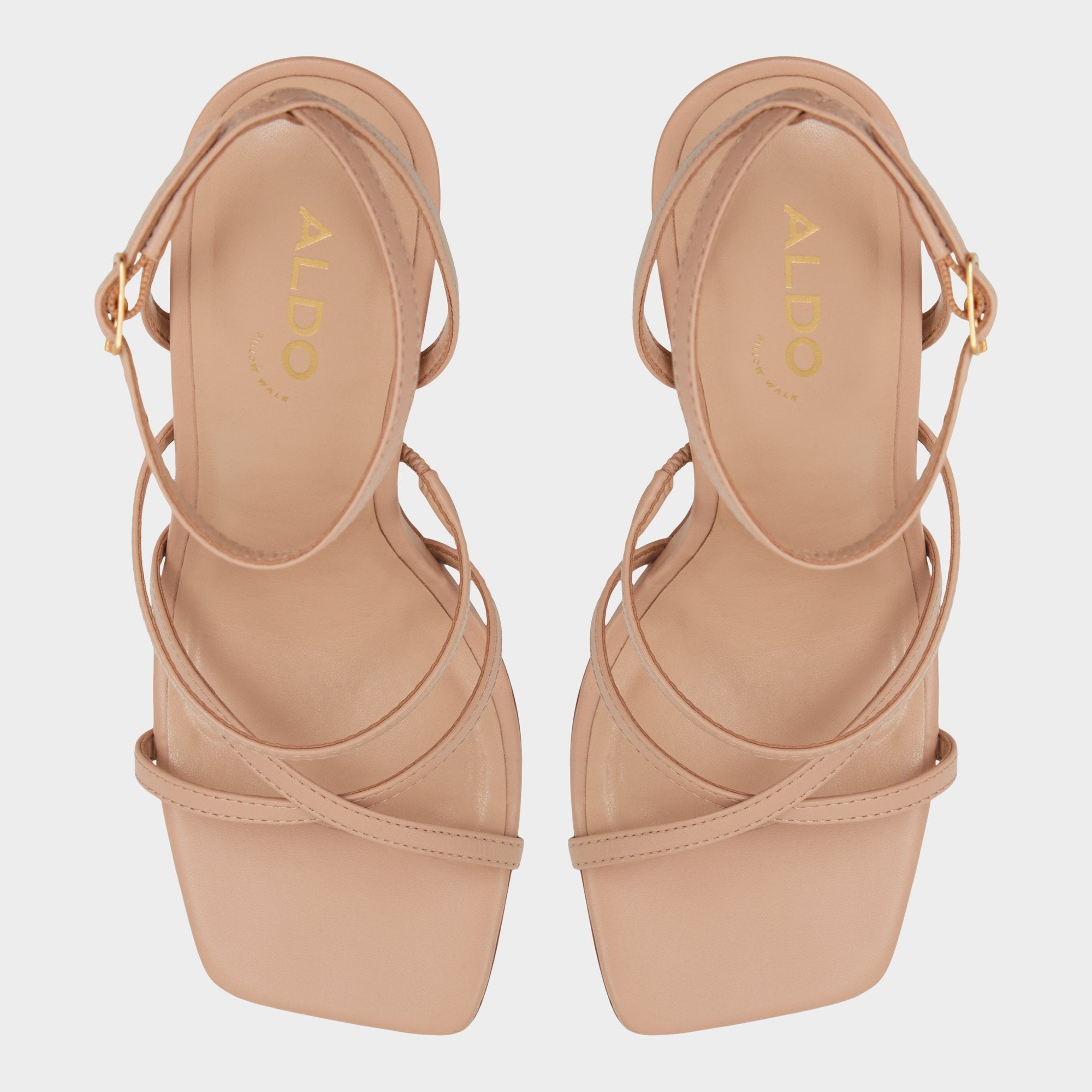 Aldo | Galoi Bone Women's Strappy sandals - Strappy heeled sandal