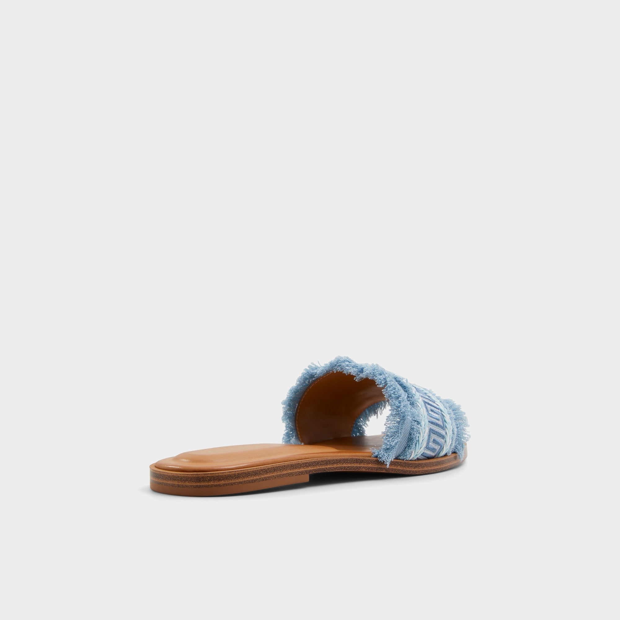 Aldo | Nalani Medium Blue Women's Flats - Slide sandal