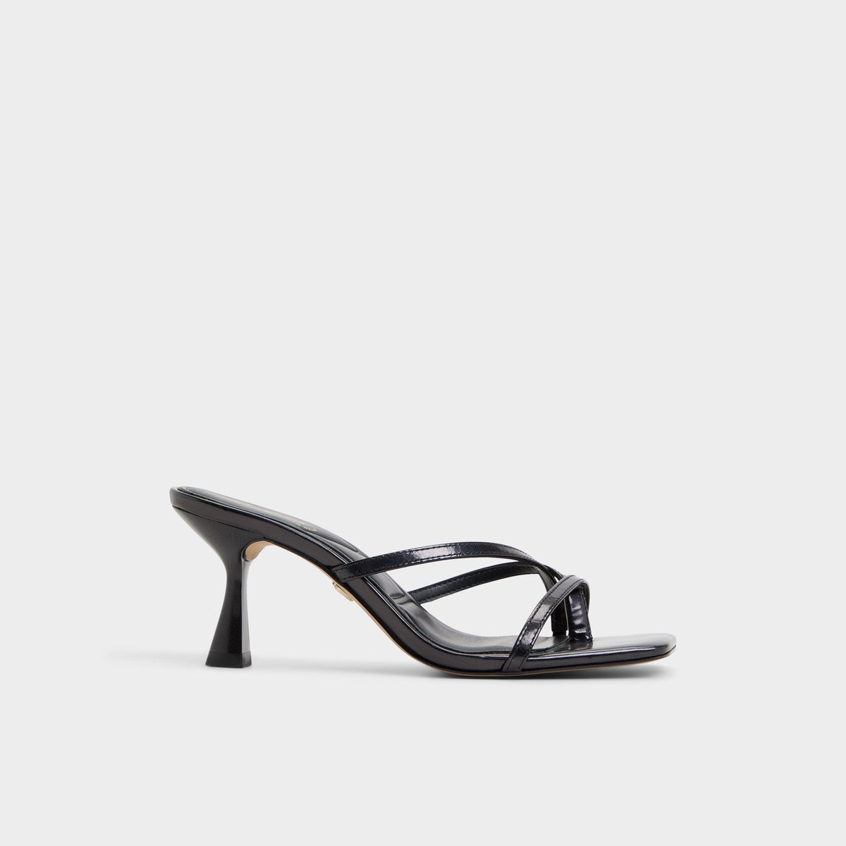 Aldo | Calypsa Black Women's Animal Prints - Strappy heeled sandal, Block heel
