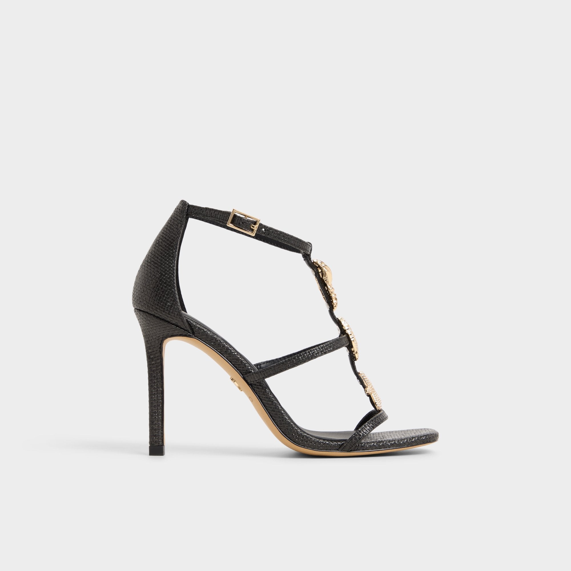 Aldo | Summerdate Black Women's Strappy sandals - Strappy heeled sandal
