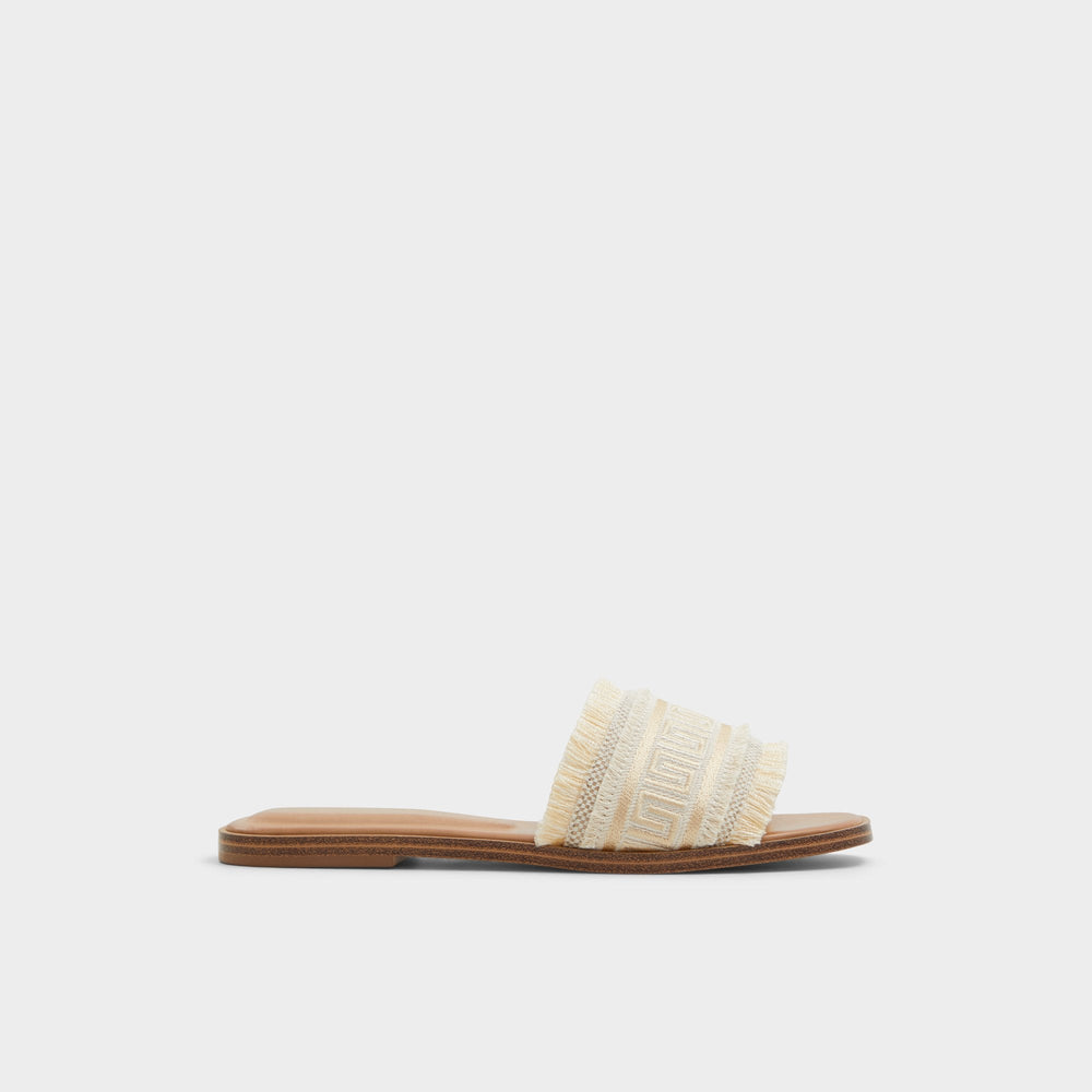 Aldo | Nalani Gold Women's Flats - Slide sandal