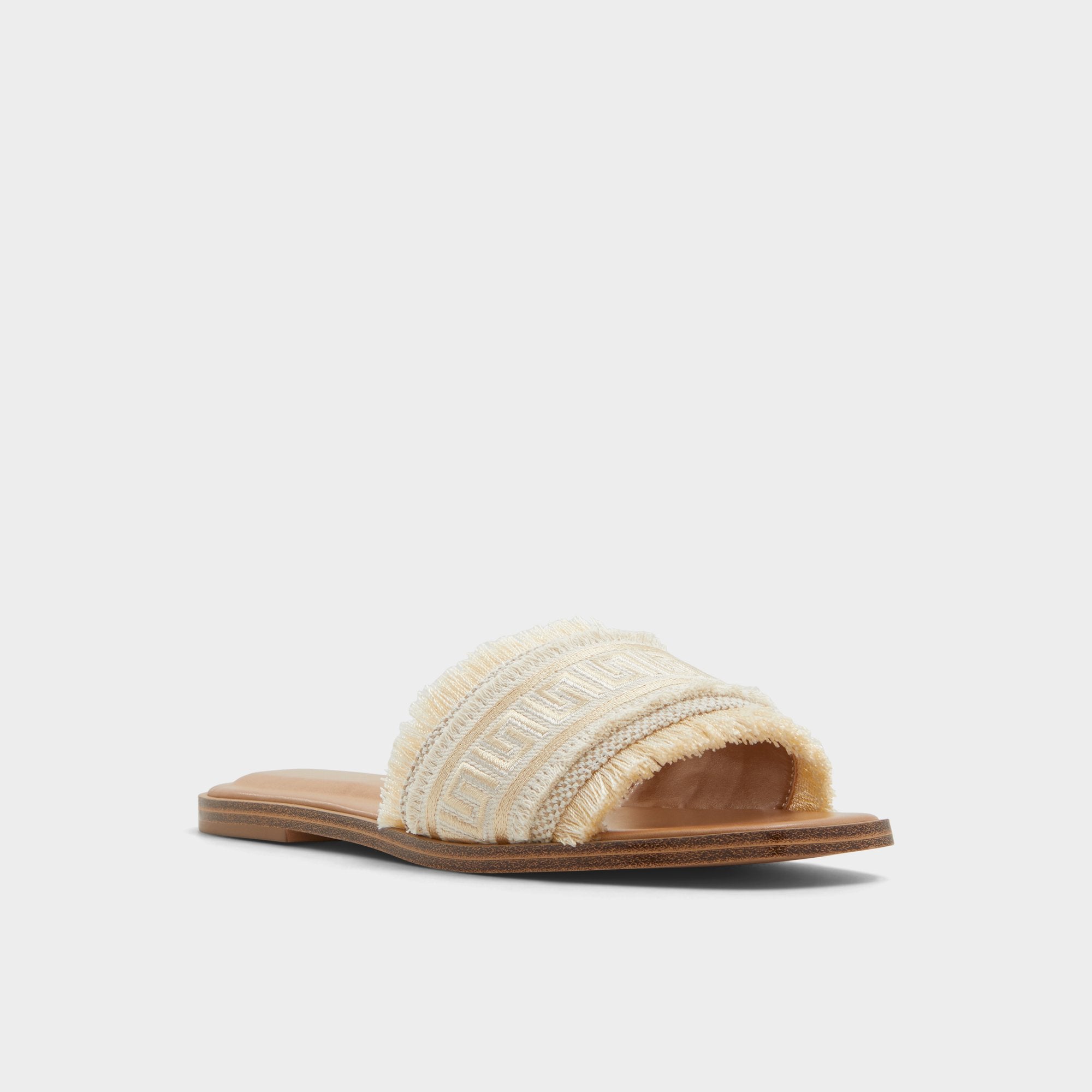 Aldo | Nalani Gold Women's Flats - Slide sandal